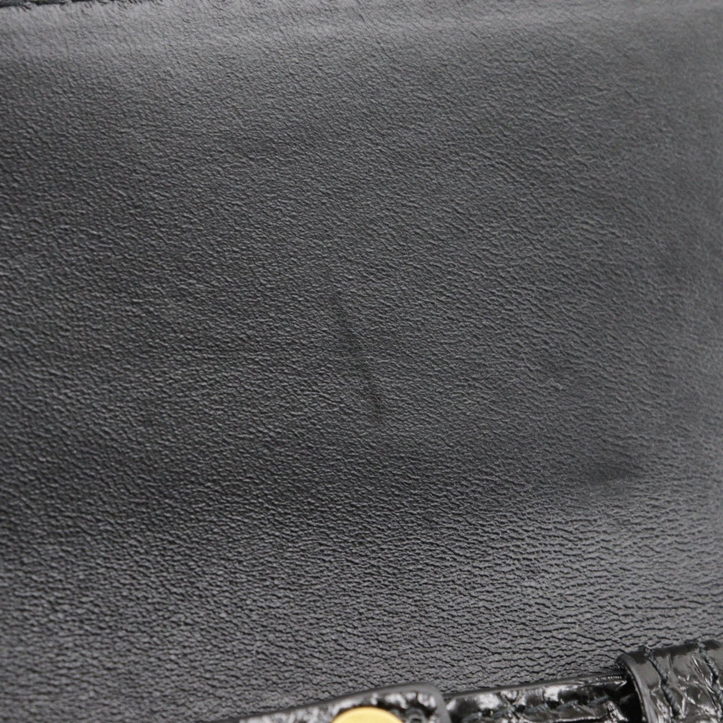 Balenciaga B, Black, Leather, clutch