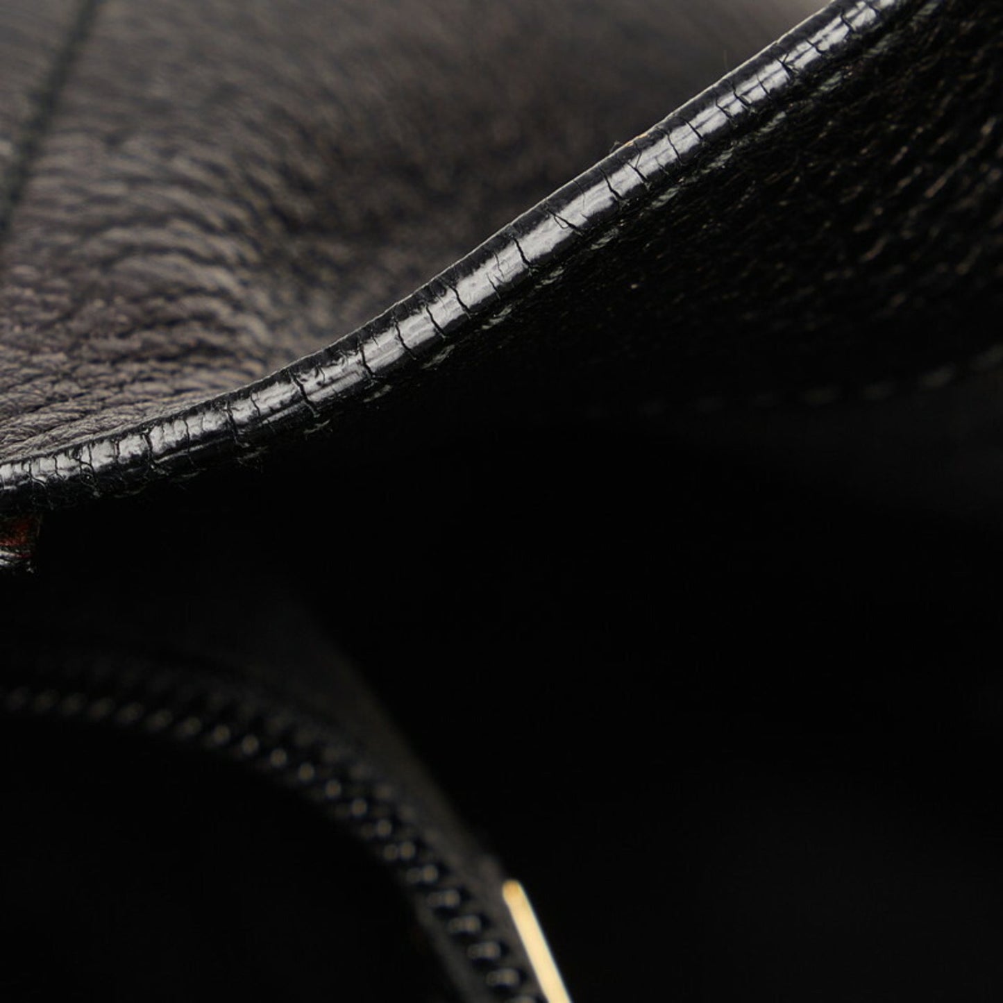 Salvatore Ferragamo Gancio, Black, Leather, tote