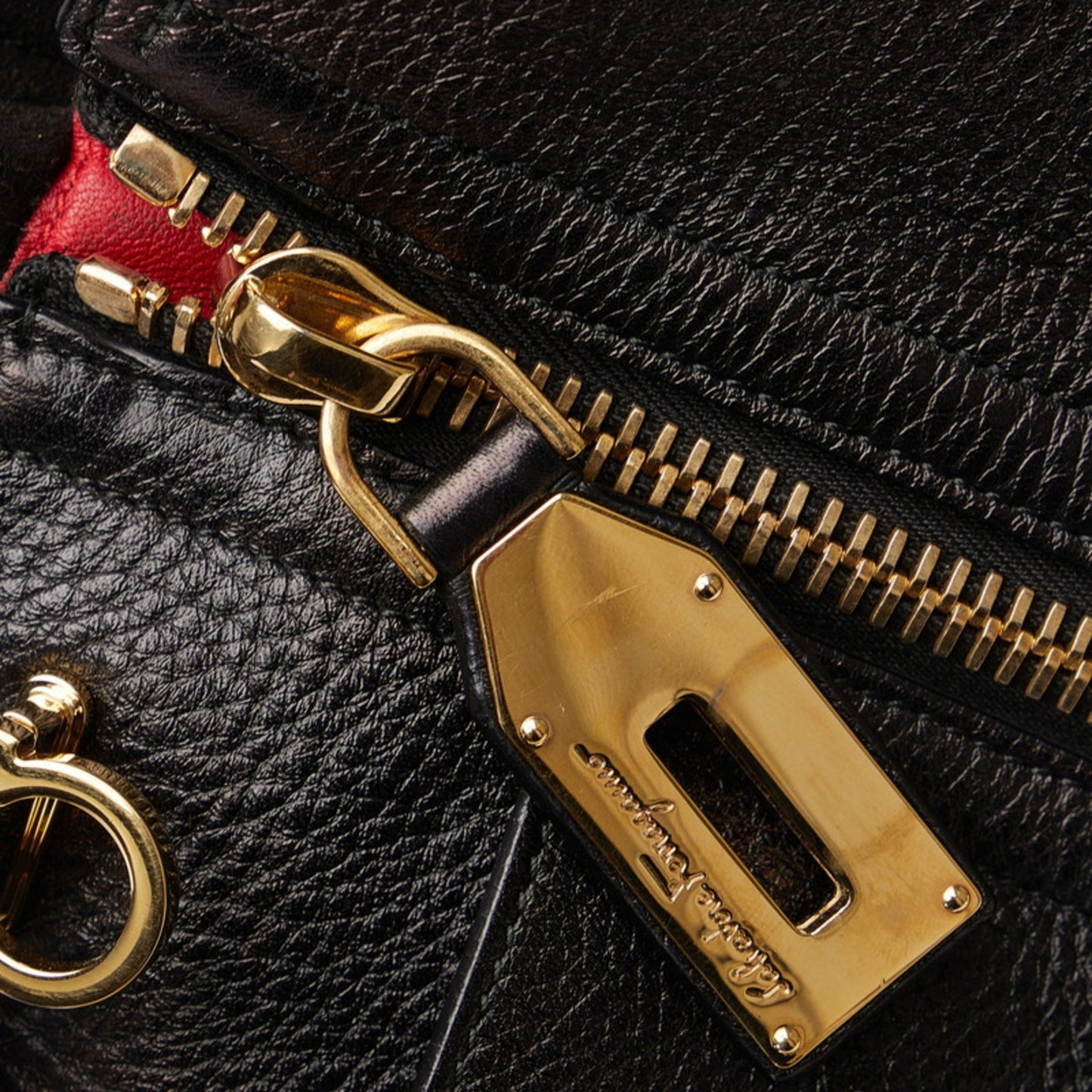 Salvatore Ferragamo Gancio, Black, Leather, tote