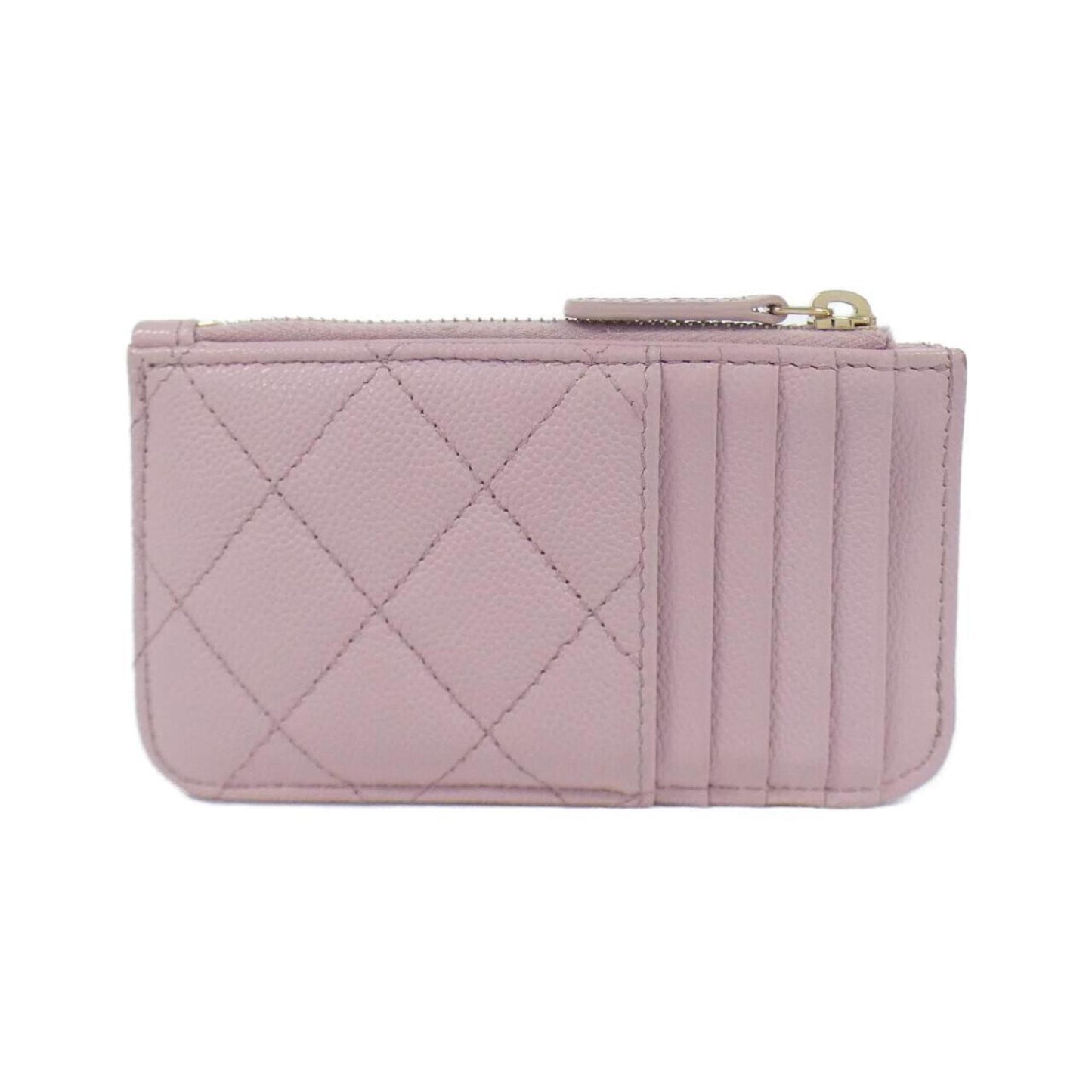 Chanel, Pink, Leather, wallet