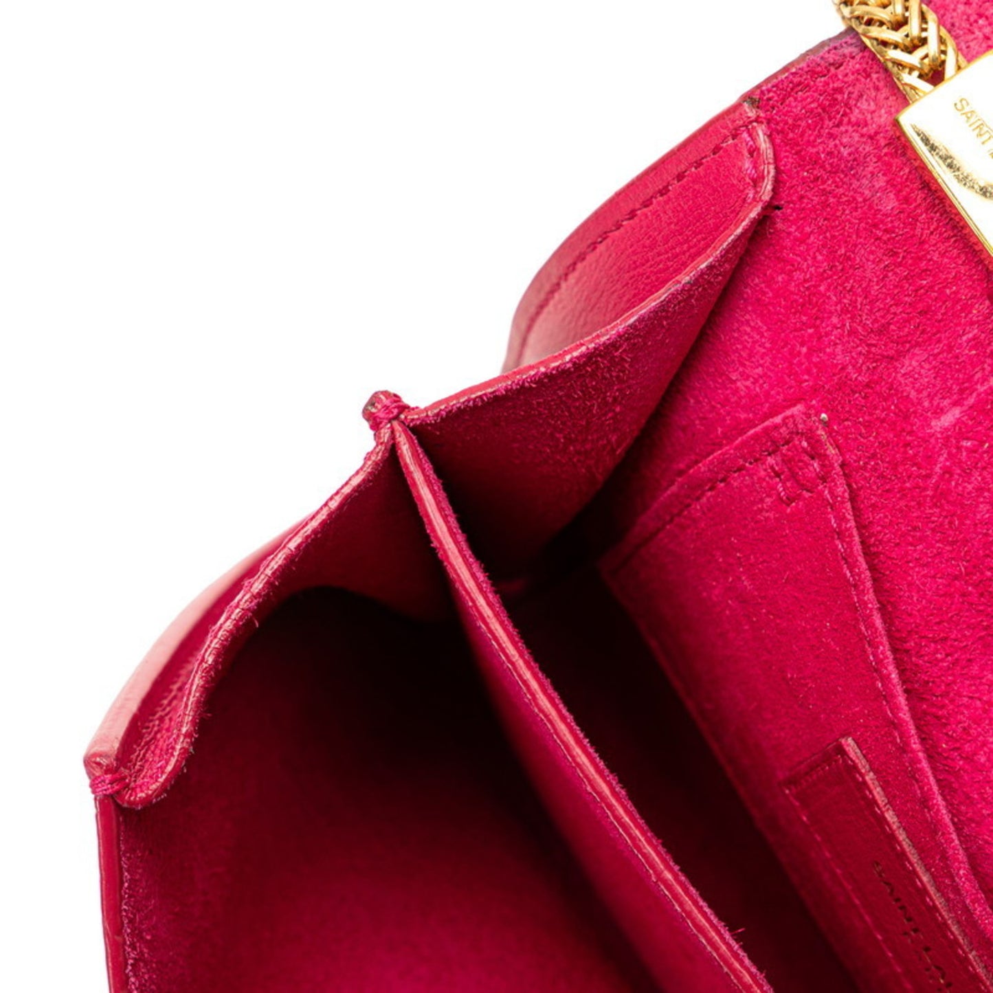 Saint Laurent, Pink, Leather, shoulder