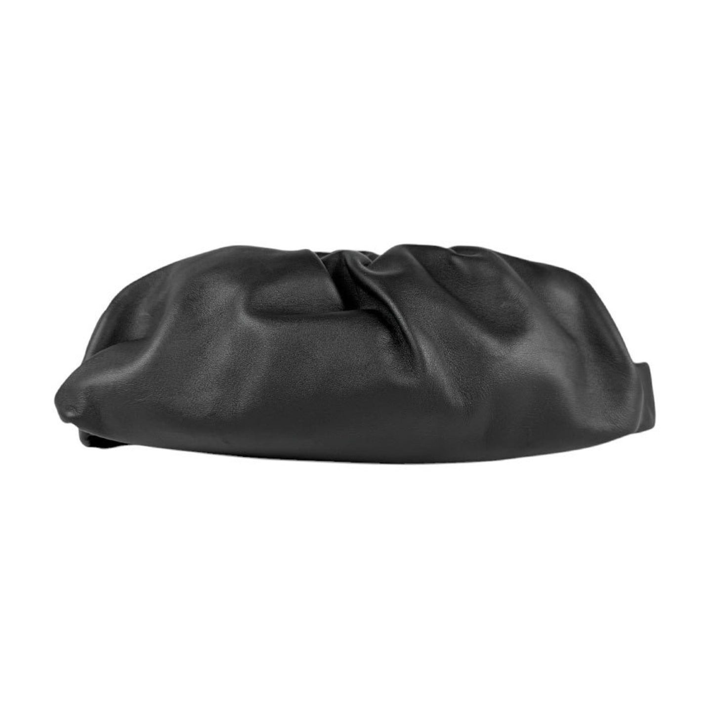 Bottega Veneta The pouch, Black, Leather, clutch