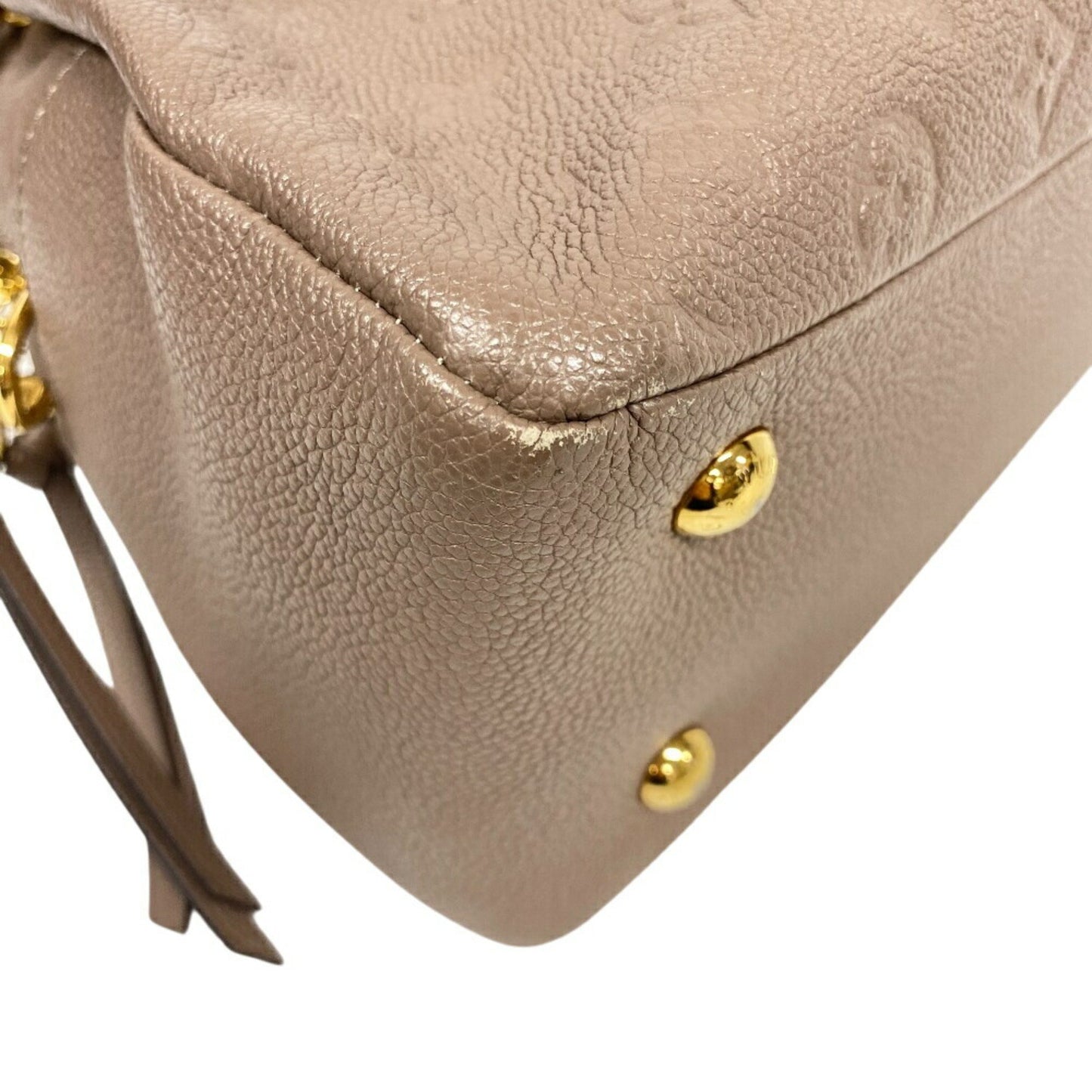 Louis Vuitton Ponthieu, Brown, Leather, handbag