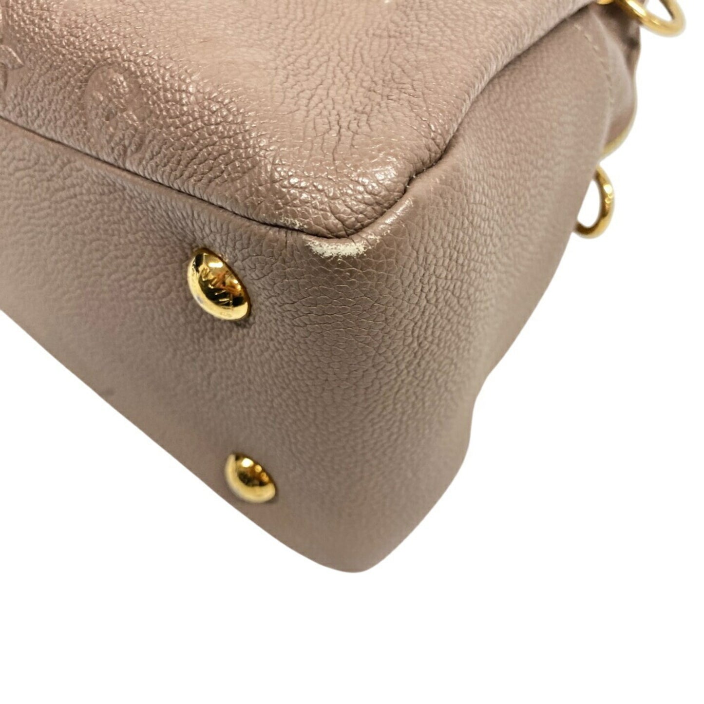 Louis Vuitton Ponthieu, Brown, Leather, handbag