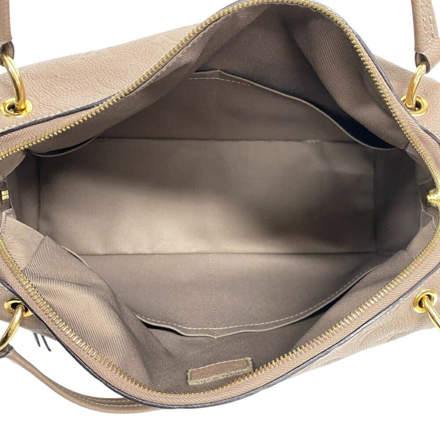 Louis Vuitton Ponthieu, Brown, Leather, handbag