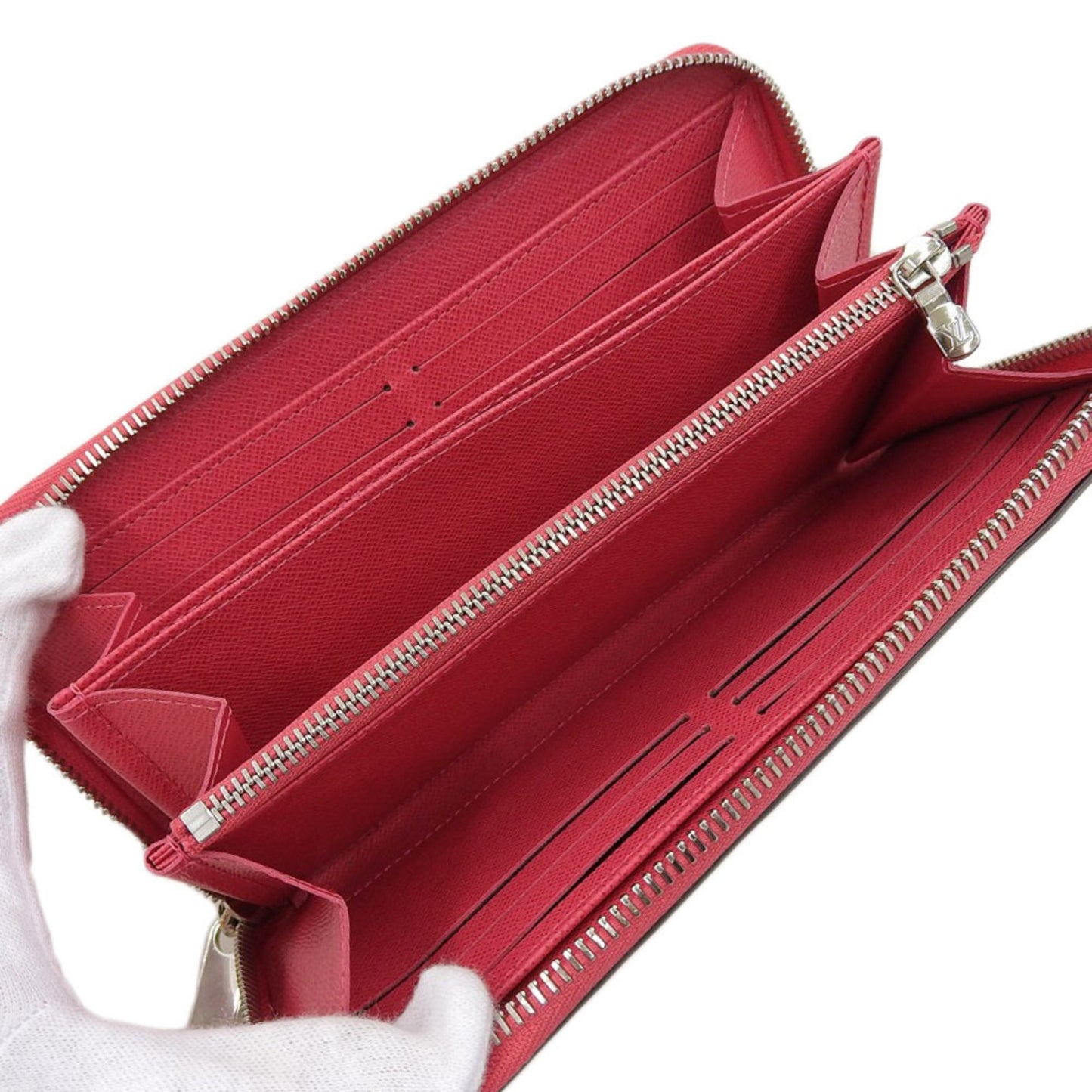 Louis Vuitton Zippy wallet, Pink, Leather, wallet