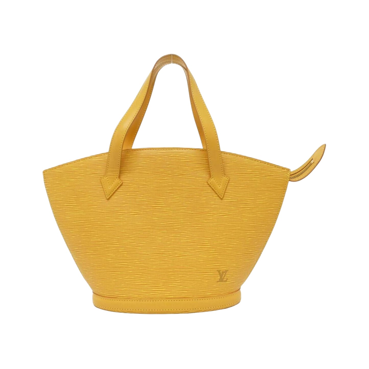 Louis Vuitton Saint Jacques, Yellow, Leather, handbag