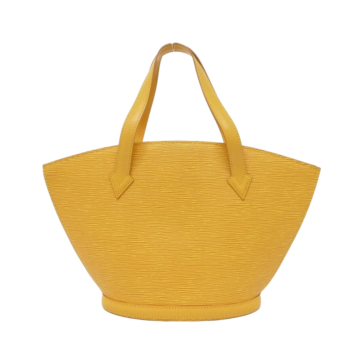 Louis Vuitton Saint Jacques, Yellow, Leather, handbag