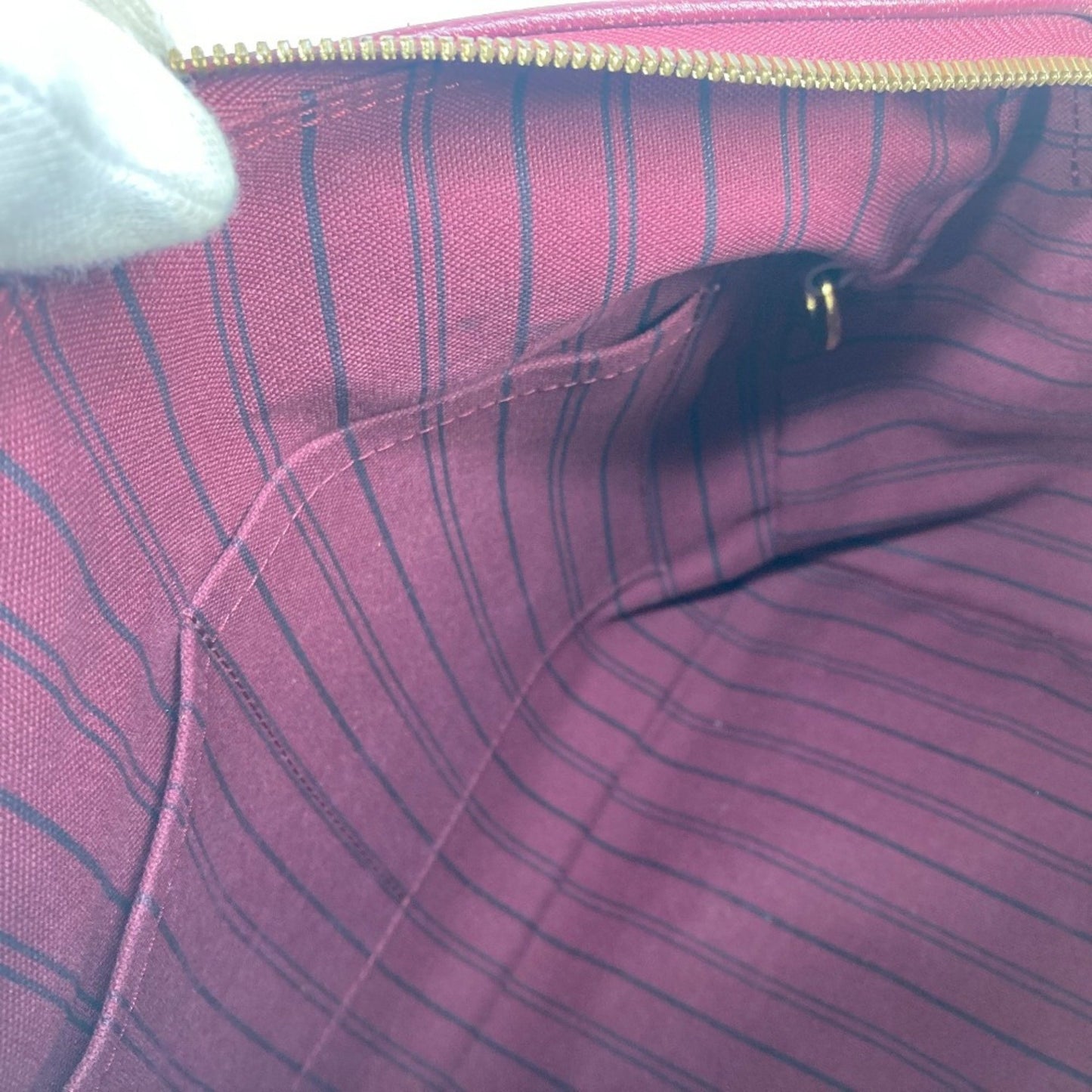 Louis Vuitton Speedy 30, Burgundy, Leather, handbag