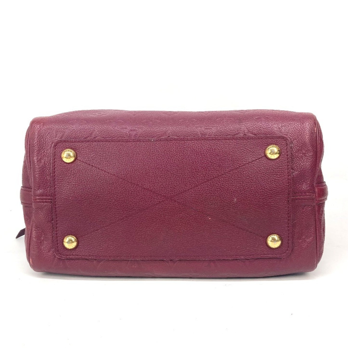 Louis Vuitton Speedy 30, Burgundy, Leather, handbag