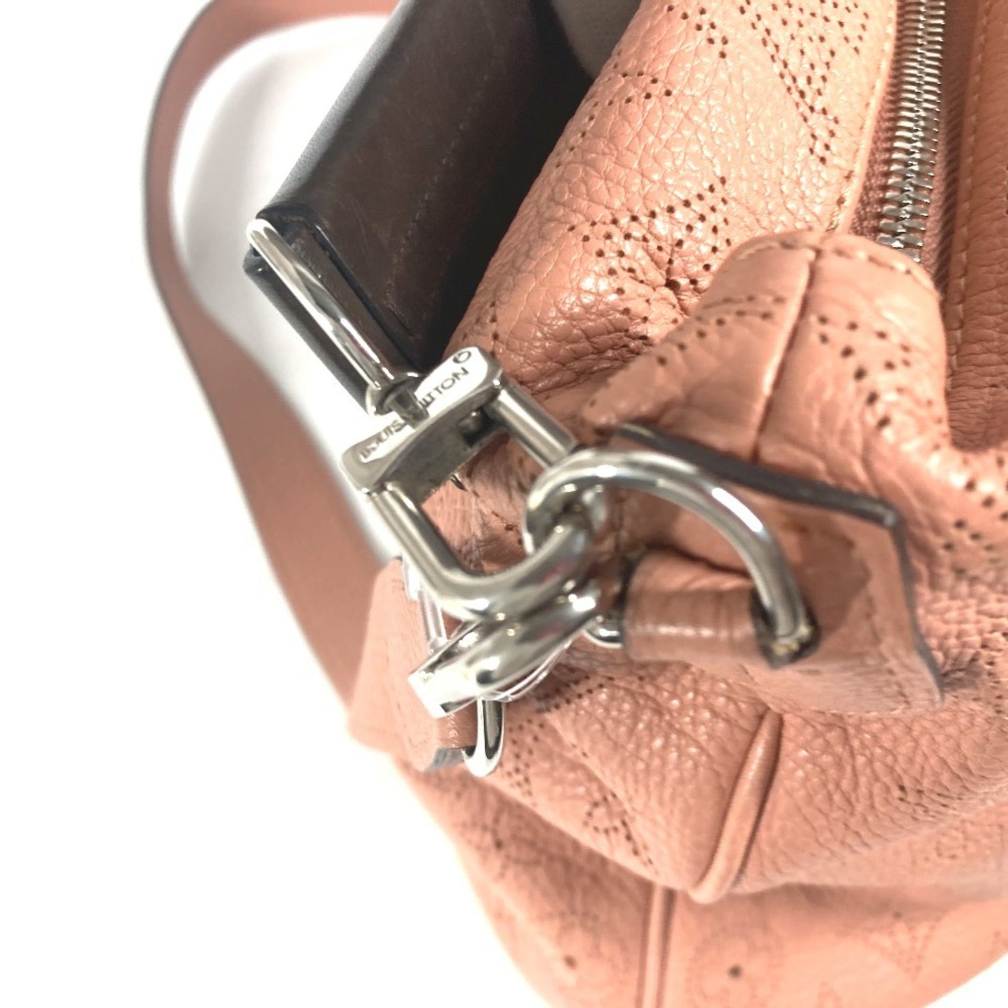 Louis Vuitton Selene, Pink, Leather, handbag
