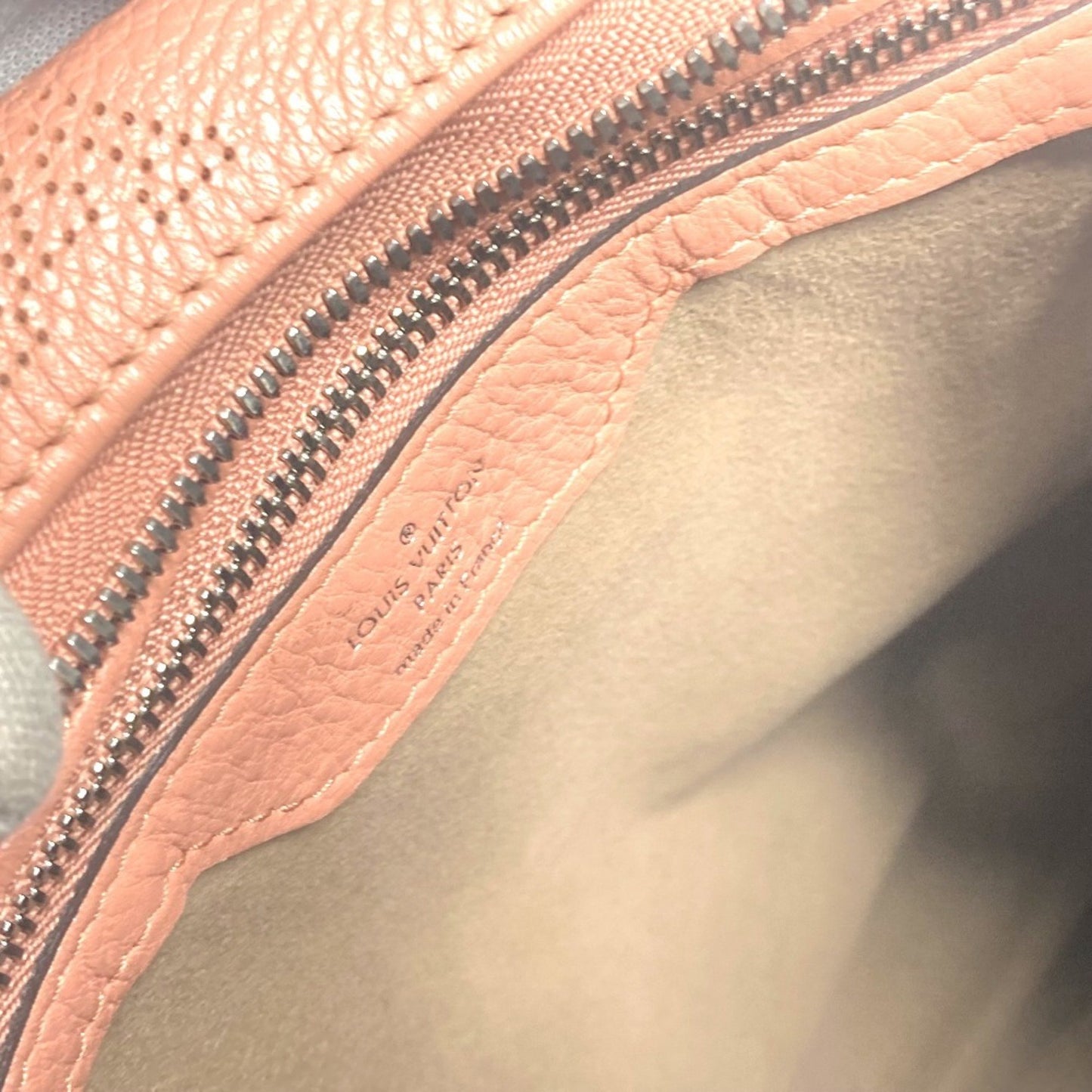 Louis Vuitton Selene, Pink, Leather, handbag