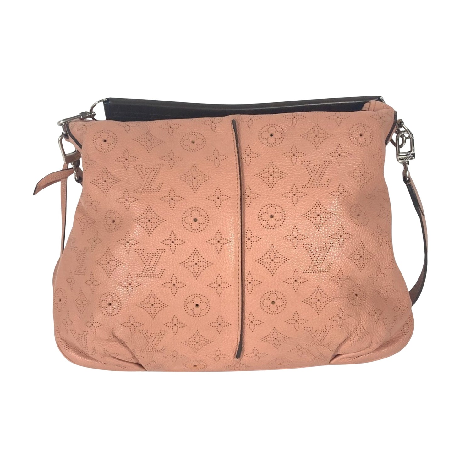 Louis Vuitton Selene, Pink, Leather, handbag