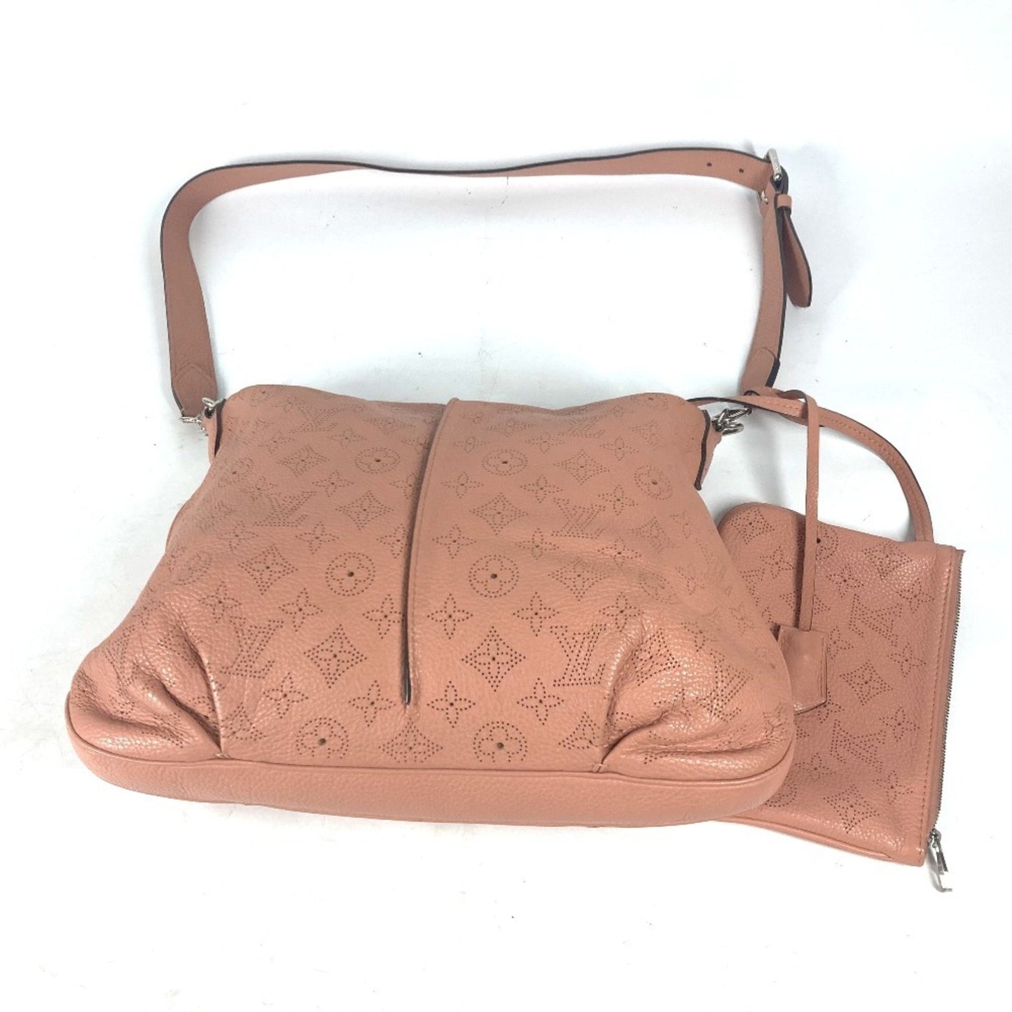 Louis Vuitton Selene, Pink, Leather, handbag