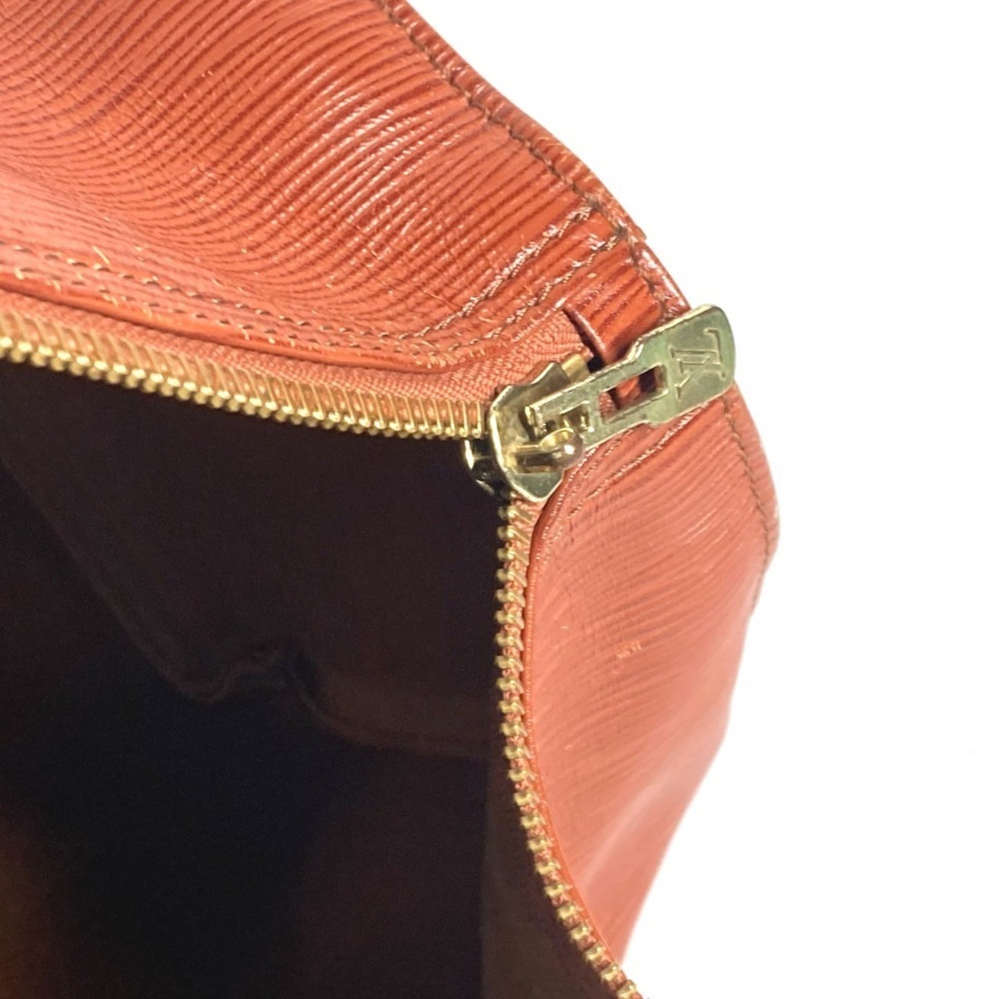 Louis Vuitton Keepall 50, Brown, Leather, travel