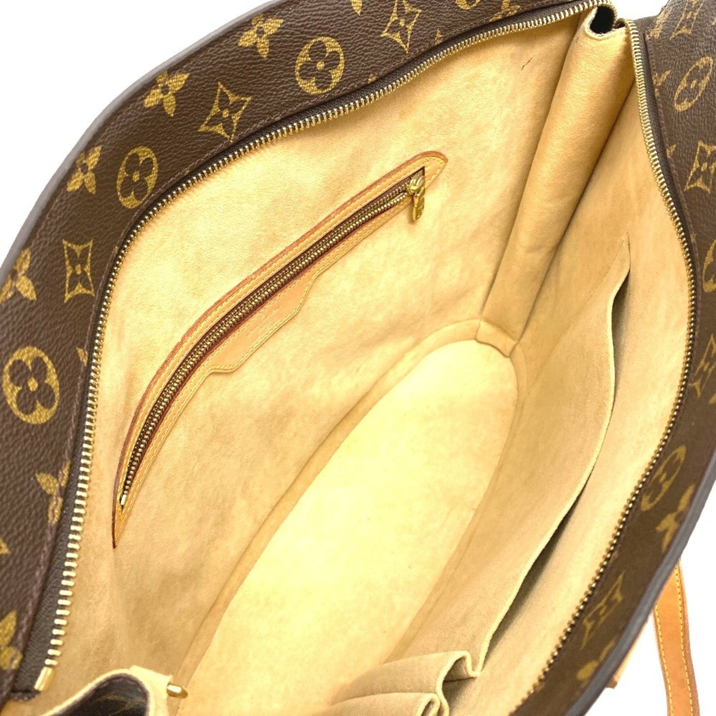 Louis Vuitton Babylone, Brown, Canvas, shoulder