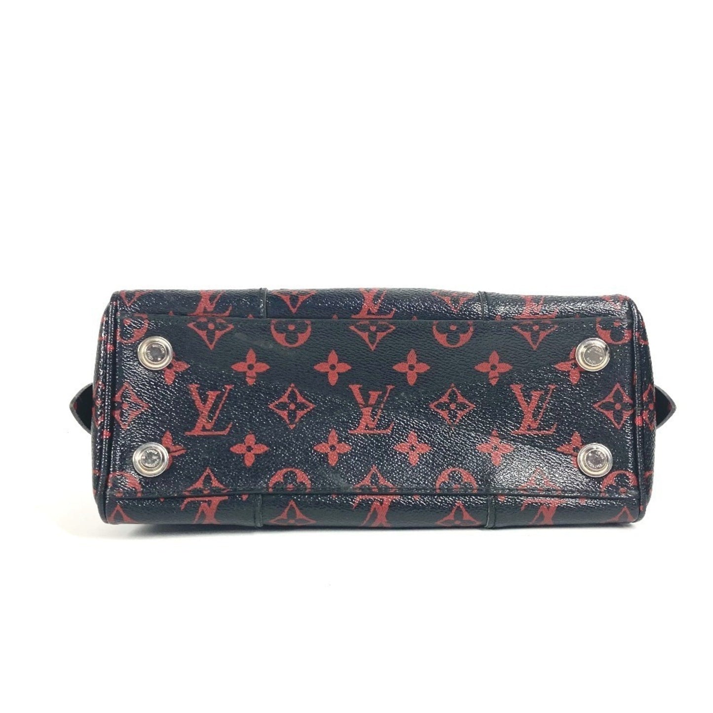 Louis Vuitton Dora, Black, Canvas, shoulder
