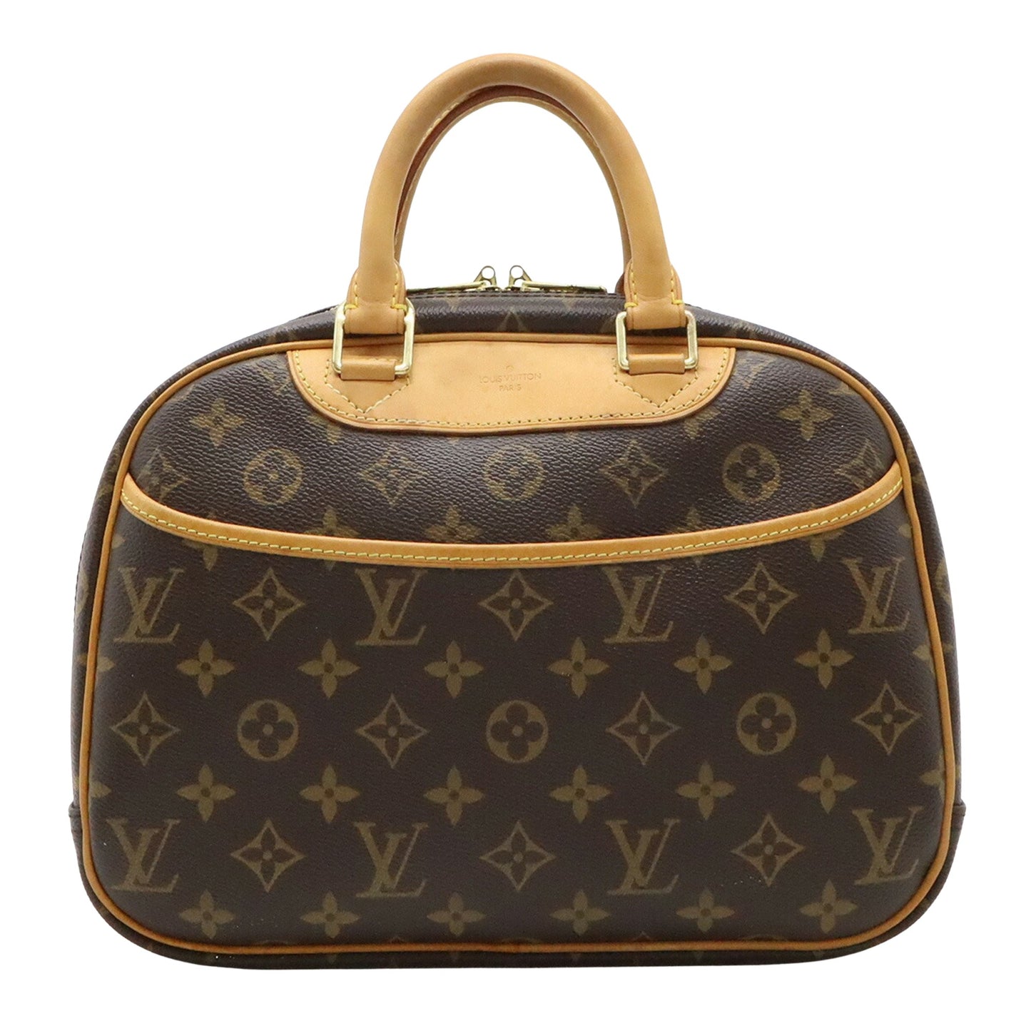 Louis Vuitton Trouville, Brown, Canvas, handbag