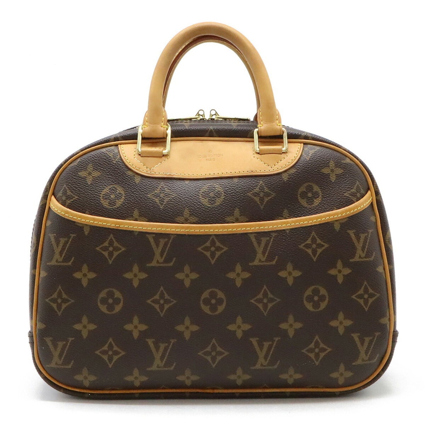 Louis Vuitton Trouville, Brown, Canvas, handbag