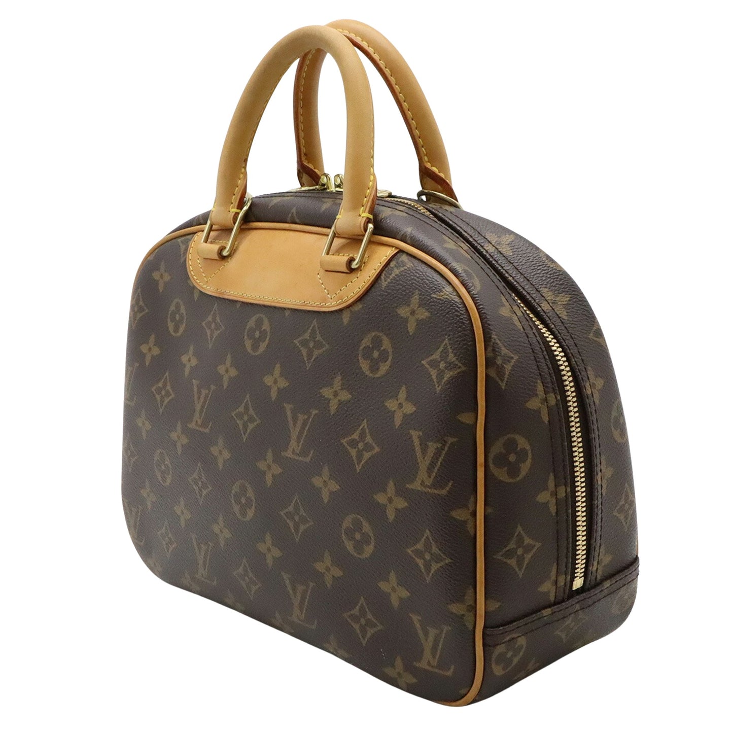 Louis Vuitton Trouville, Brown, Canvas, handbag