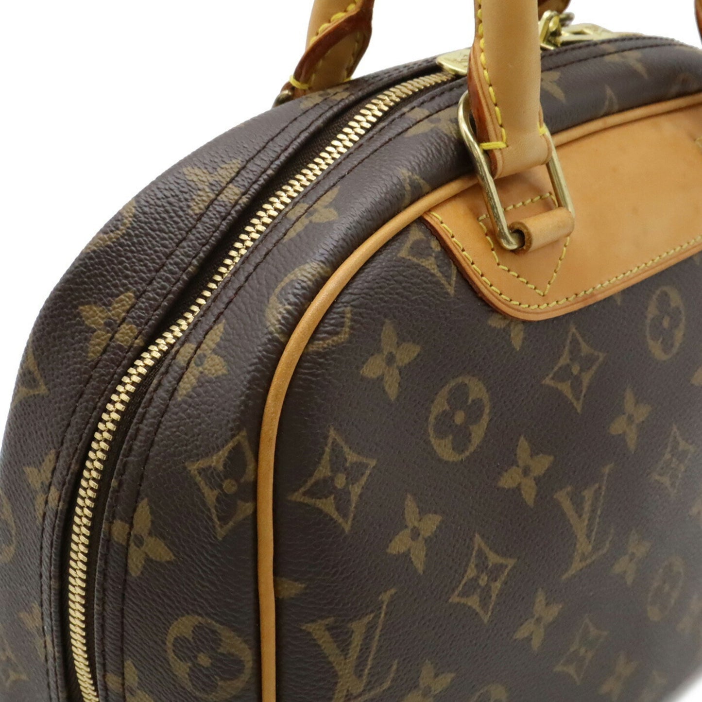 Louis Vuitton Trouville, Brown, Canvas, handbag
