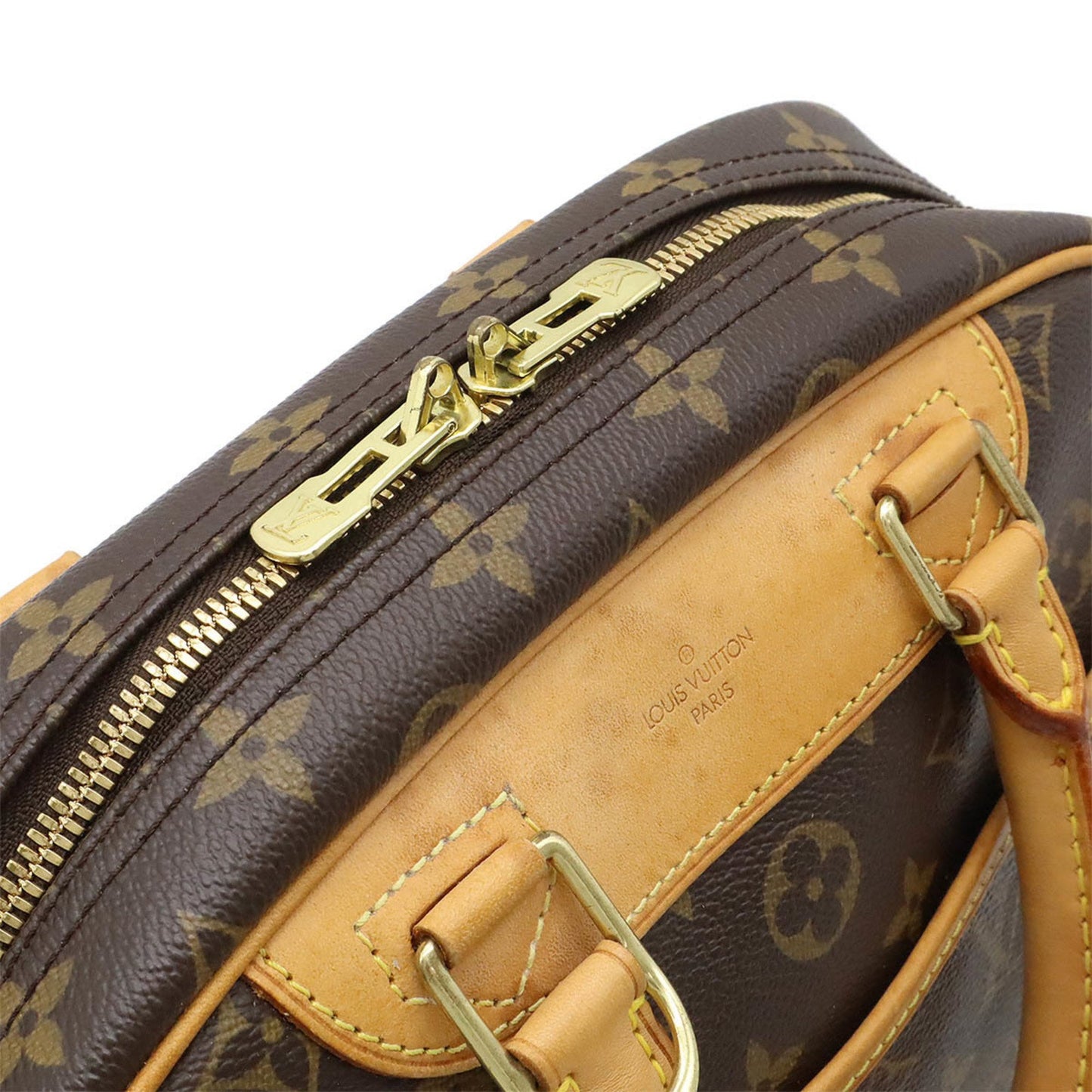 Louis Vuitton Trouville, Brown, Canvas, handbag