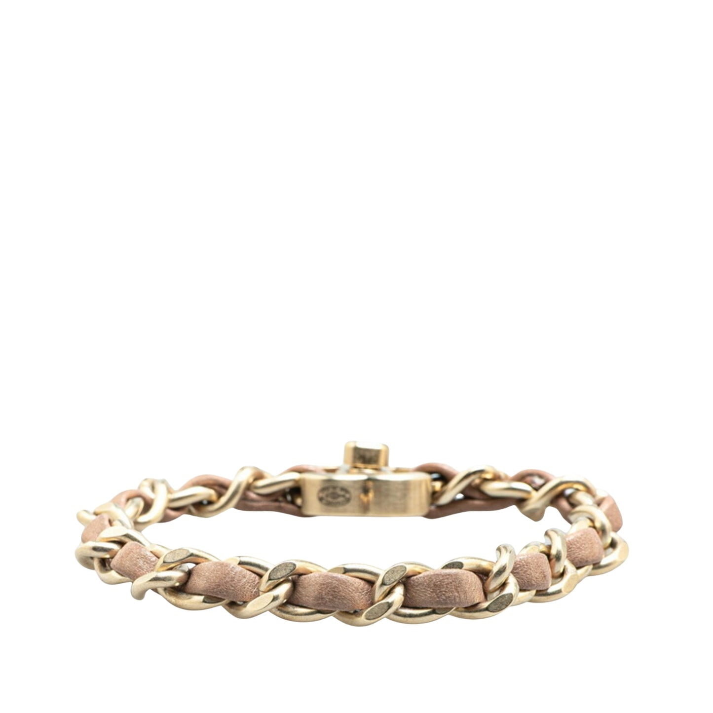 Chanel Coco Mark, Pink, Leather, bracelet