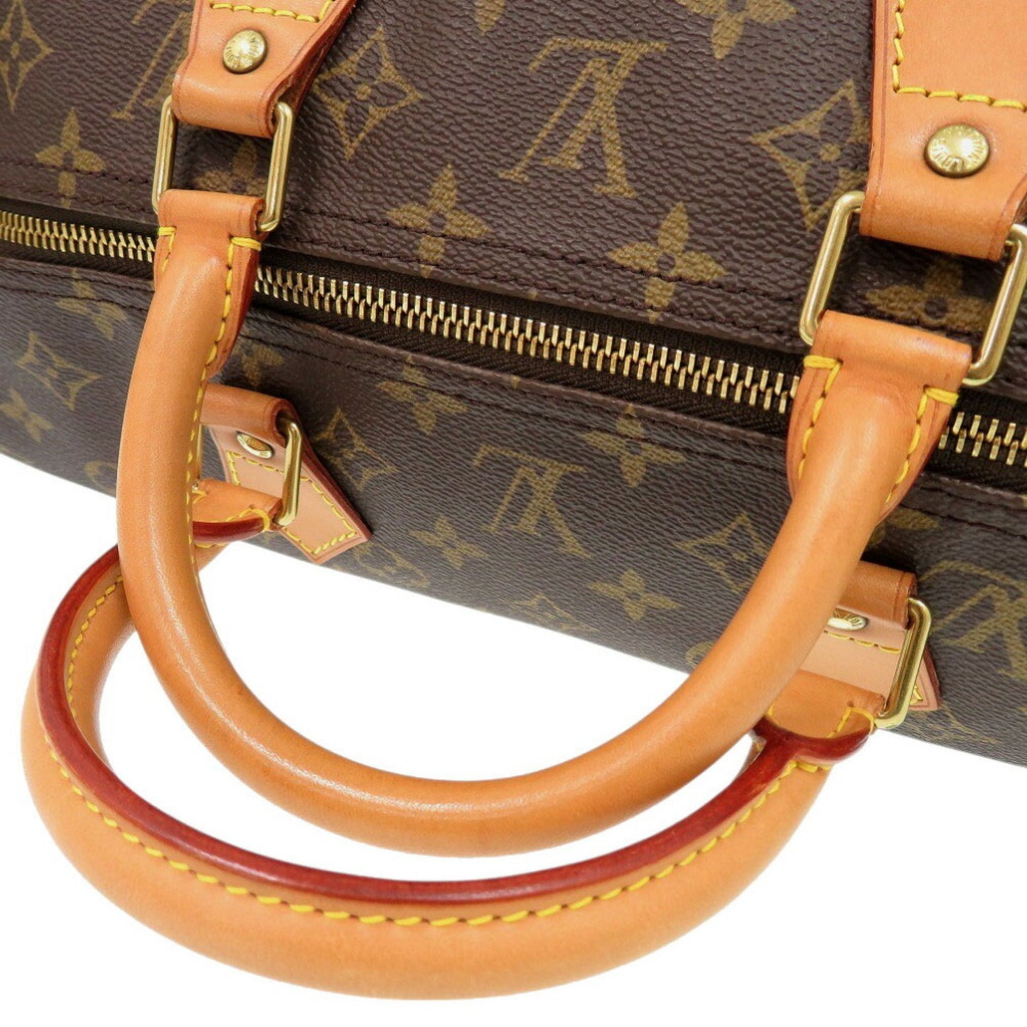Louis Vuitton Speedy 40, Brown, Canvas, handbag