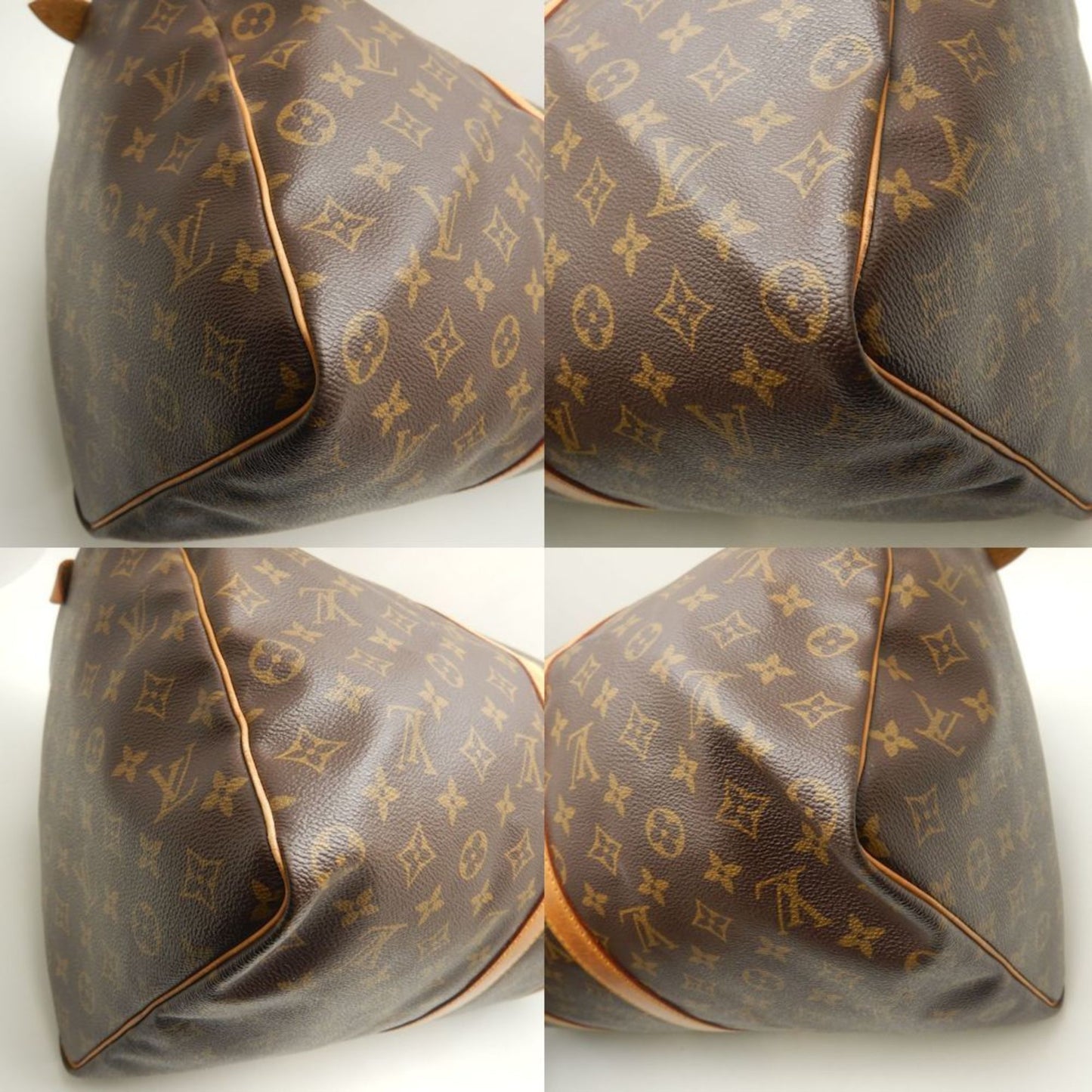 Louis Vuitton Keepall 50, Brown, Canvas, travel