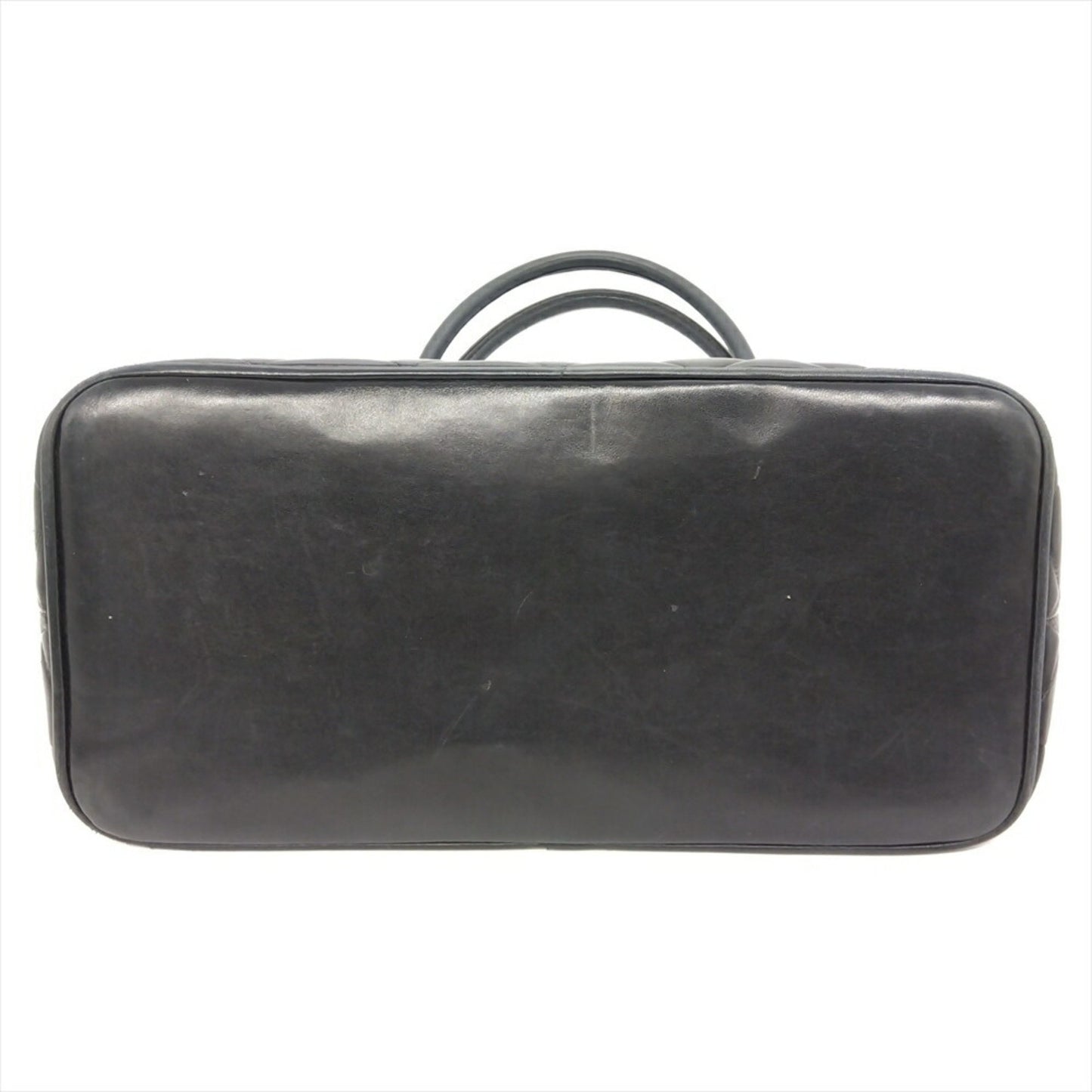 Chanel Medaillon, Black, Leather, handbag