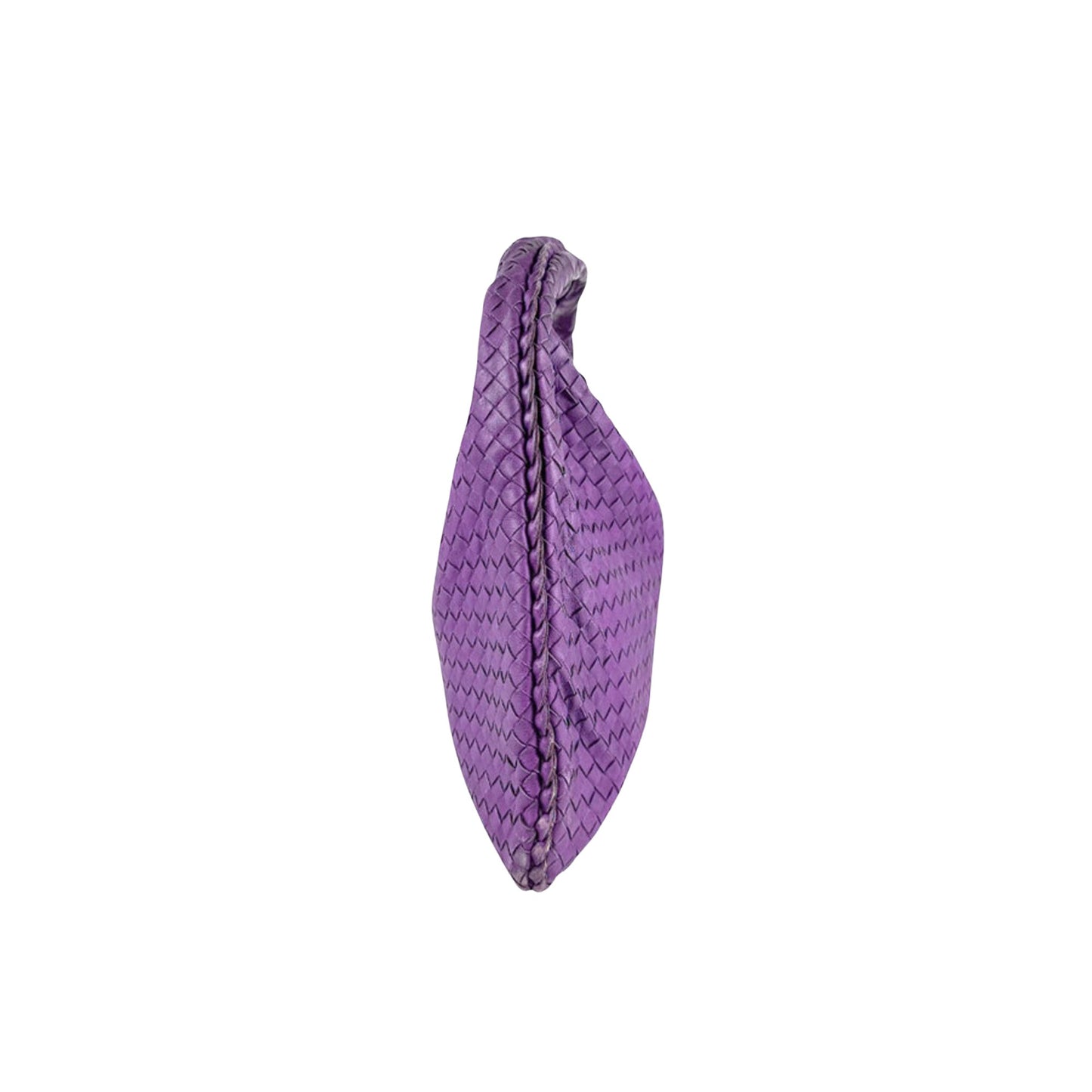 Bottega Veneta Intrecciato, Purple, Leather, handbag