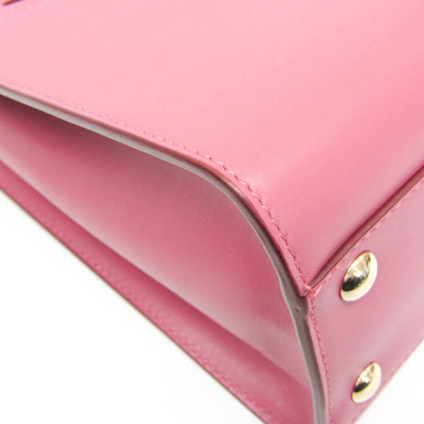 Salvatore Ferragamo Gancini, Pink, Leather, handbag