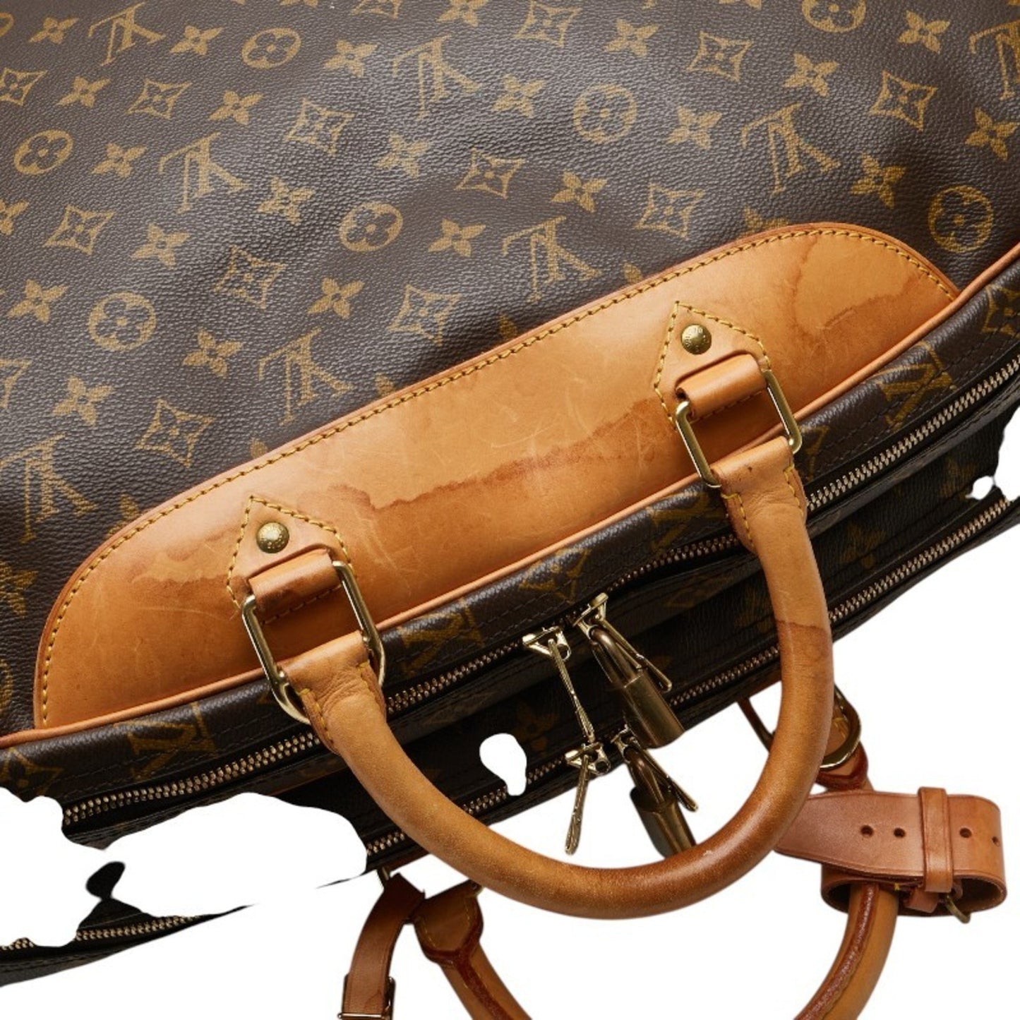 Louis Vuitton Alizé, Brown, Canvas, travel