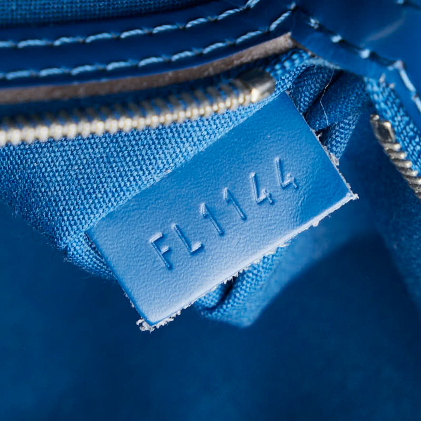 Louis Vuitton Blair, Blue, Leather, handbag