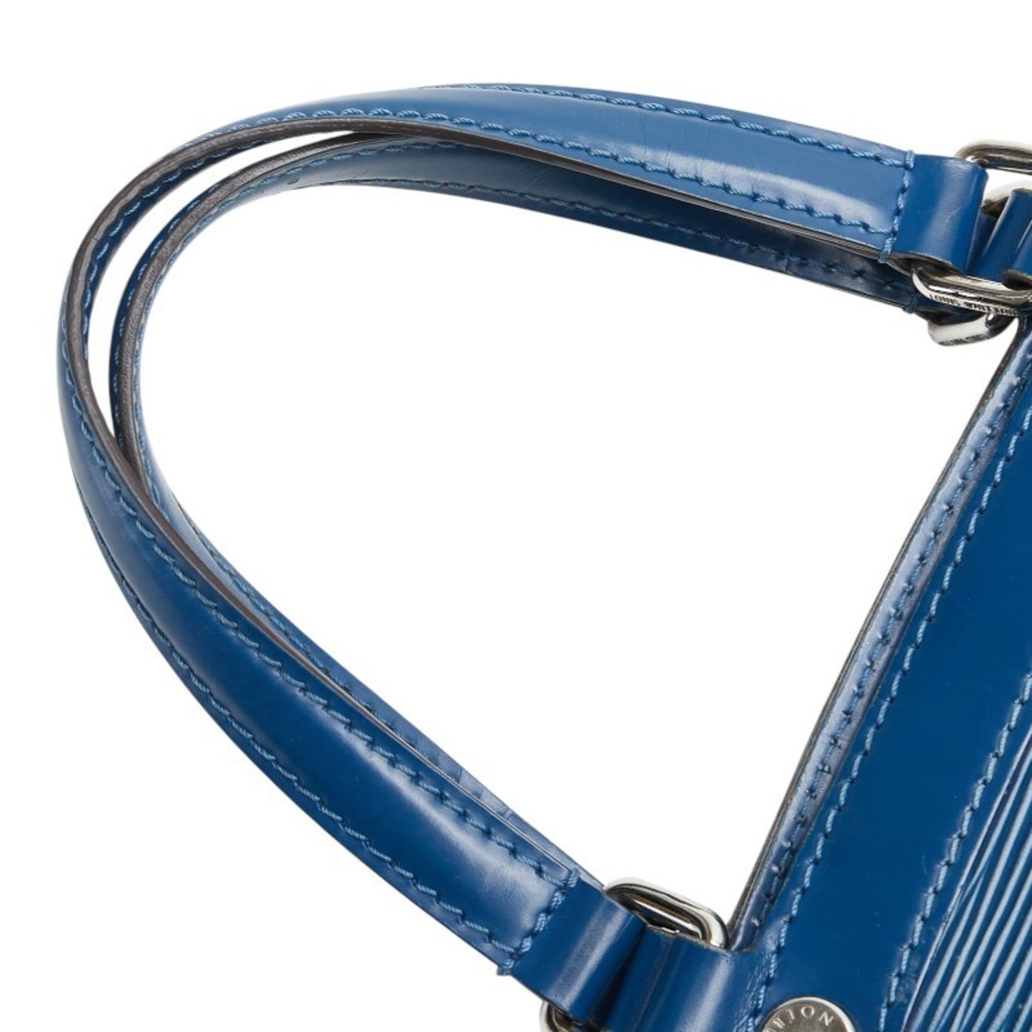 Louis Vuitton Blair, Blue, Leather, handbag