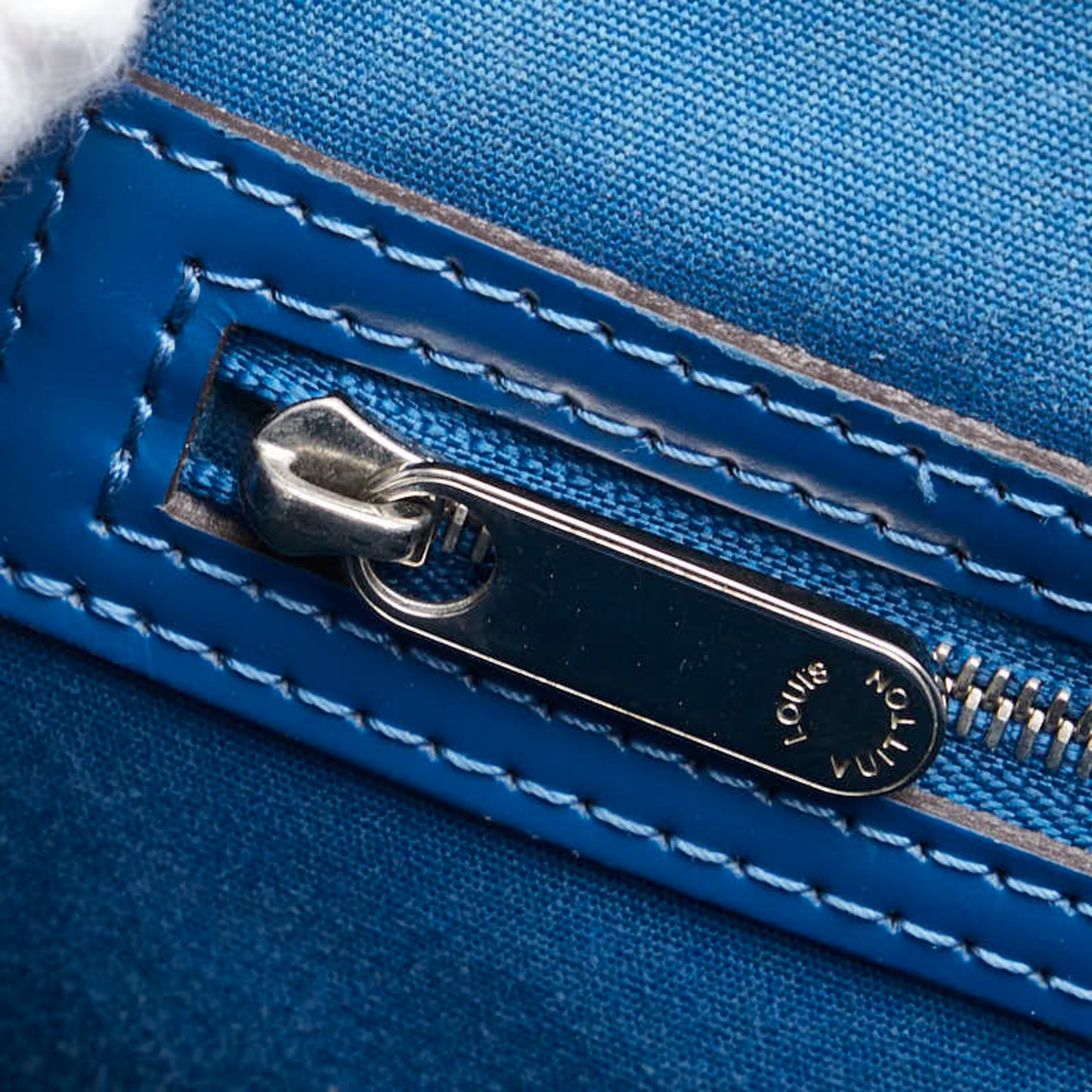 Louis Vuitton Blair, Blue, Leather, handbag