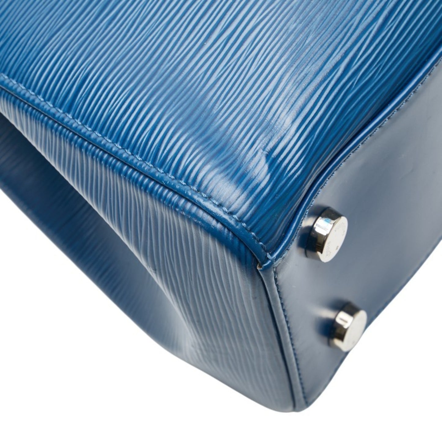 Louis Vuitton Blair, Blue, Leather, handbag