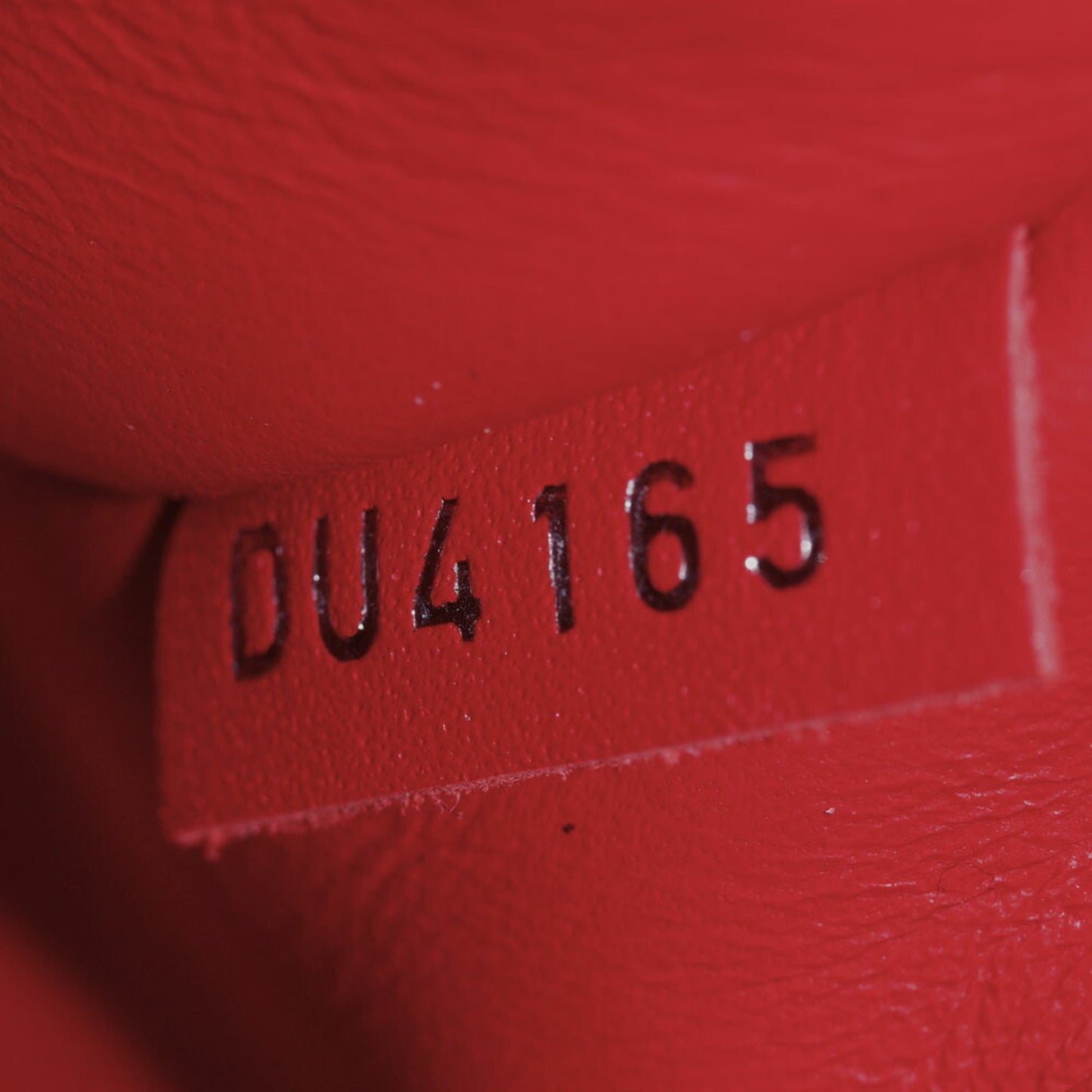 Louis Vuitton City steamer, Red, Leather, handbag