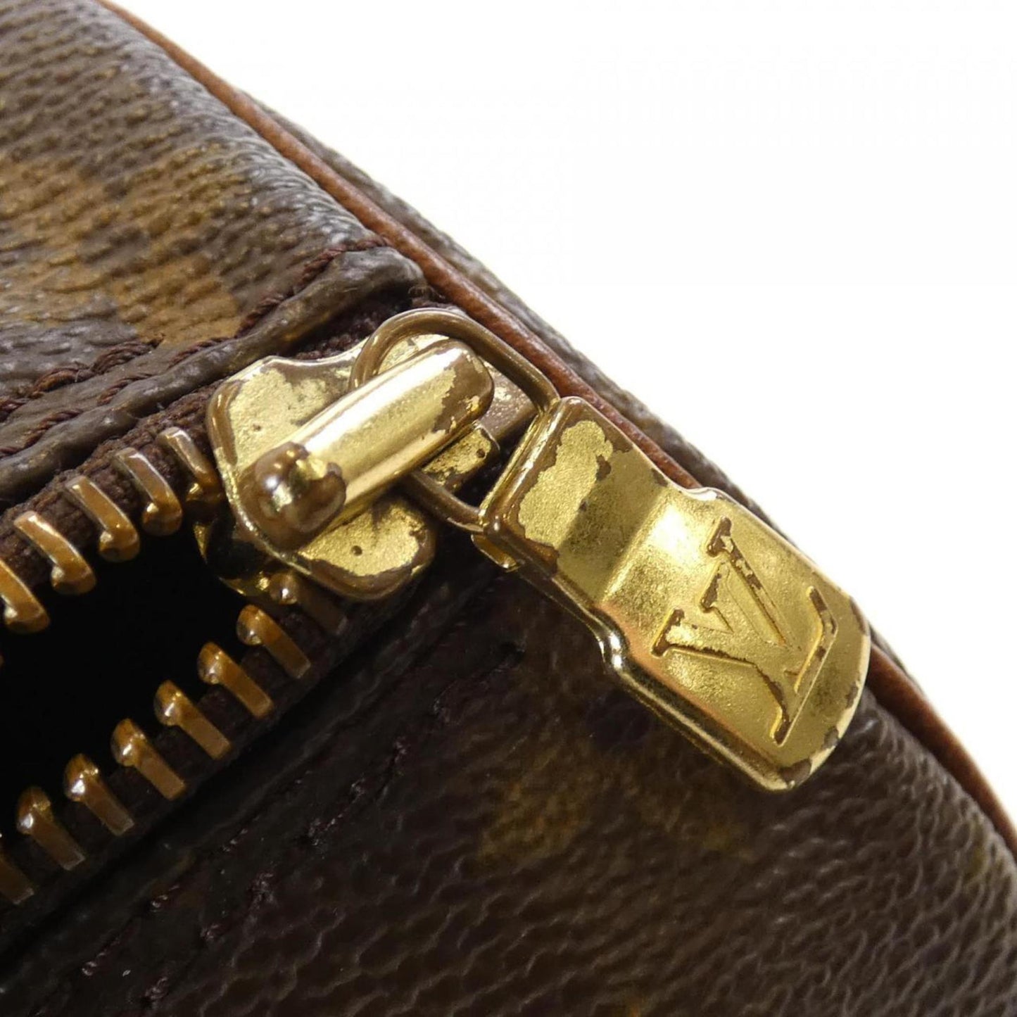 Louis Vuitton Papillon 30, Brown, Canvas, handbag