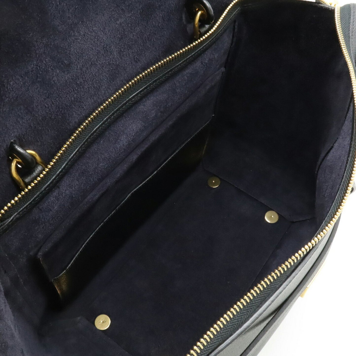 Céline Belt, Black, Leather, handbag