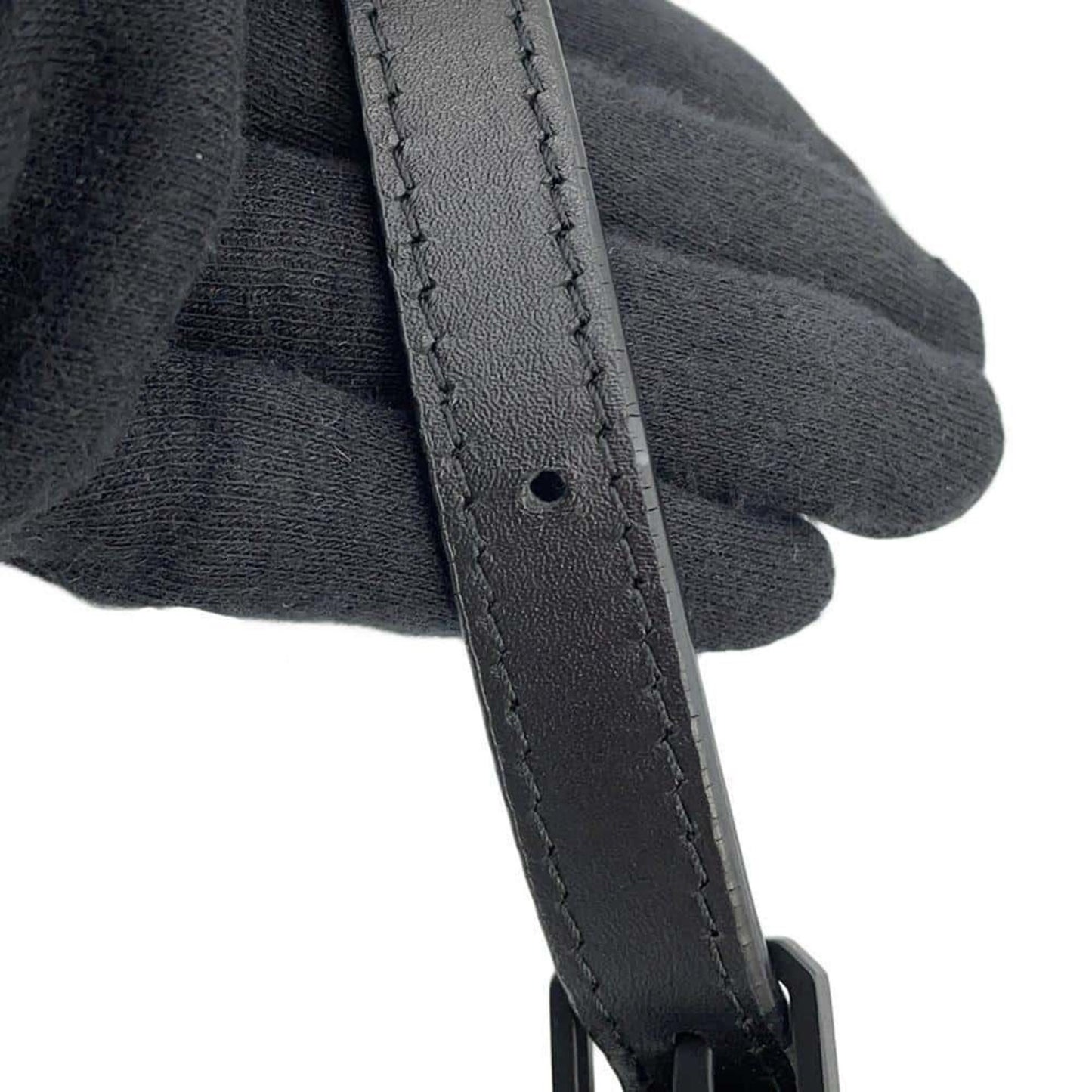 MCM, Blue, Leather, shoulder