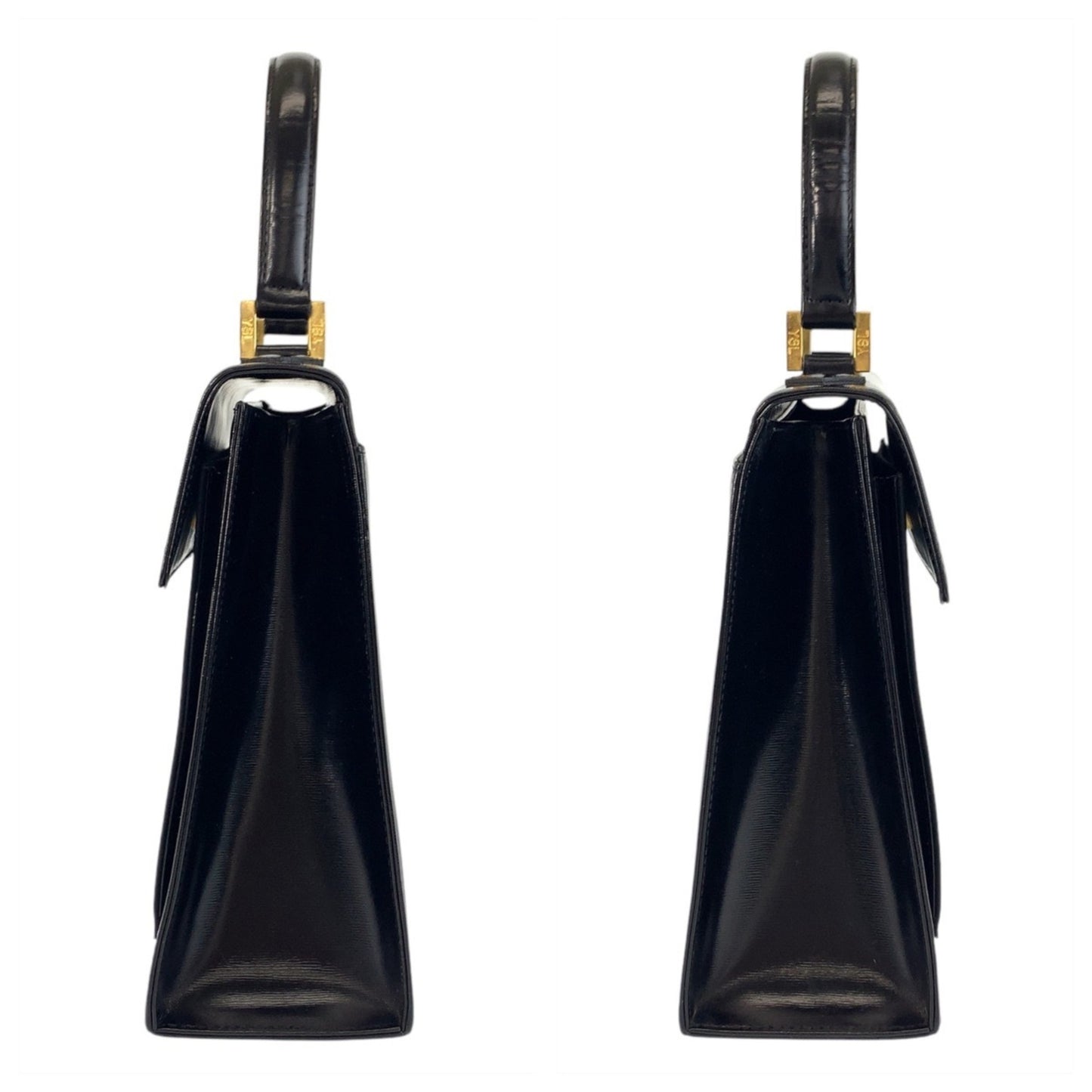 Yves Saint Laurent, Black, Leather, handbag