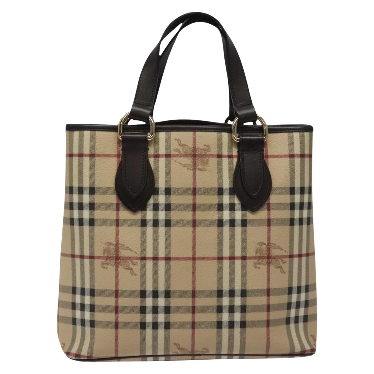 Burberry Nova Check, Beige, Canvas, tote