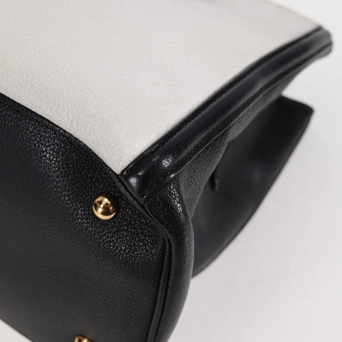 Miu Miu Madras, White, Leather, handbag