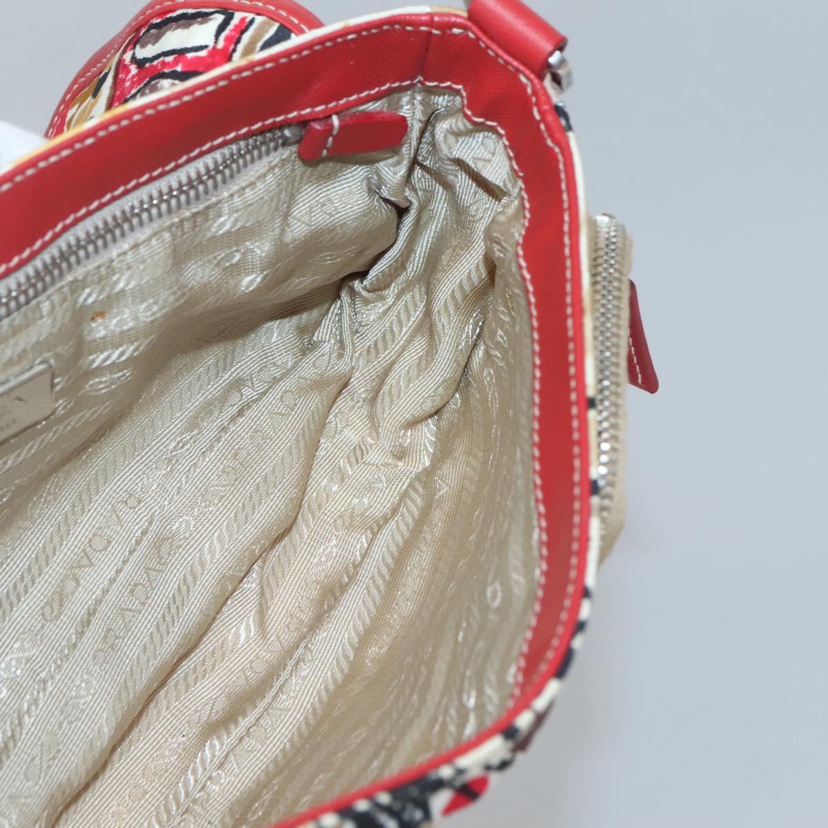 Prada, Red, NYLON, shoulder