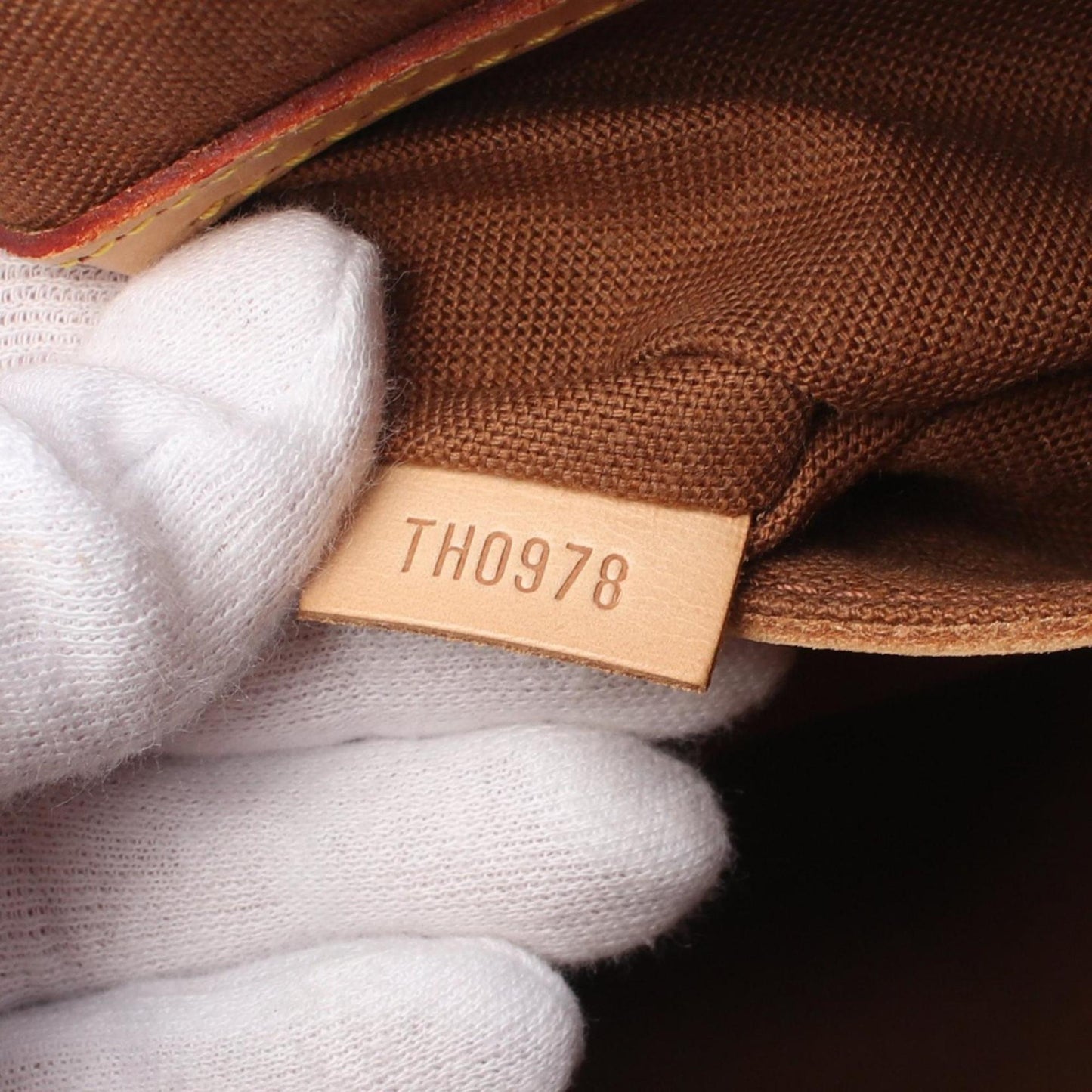 Louis Vuitton Alma, Brown, Canvas, handbag