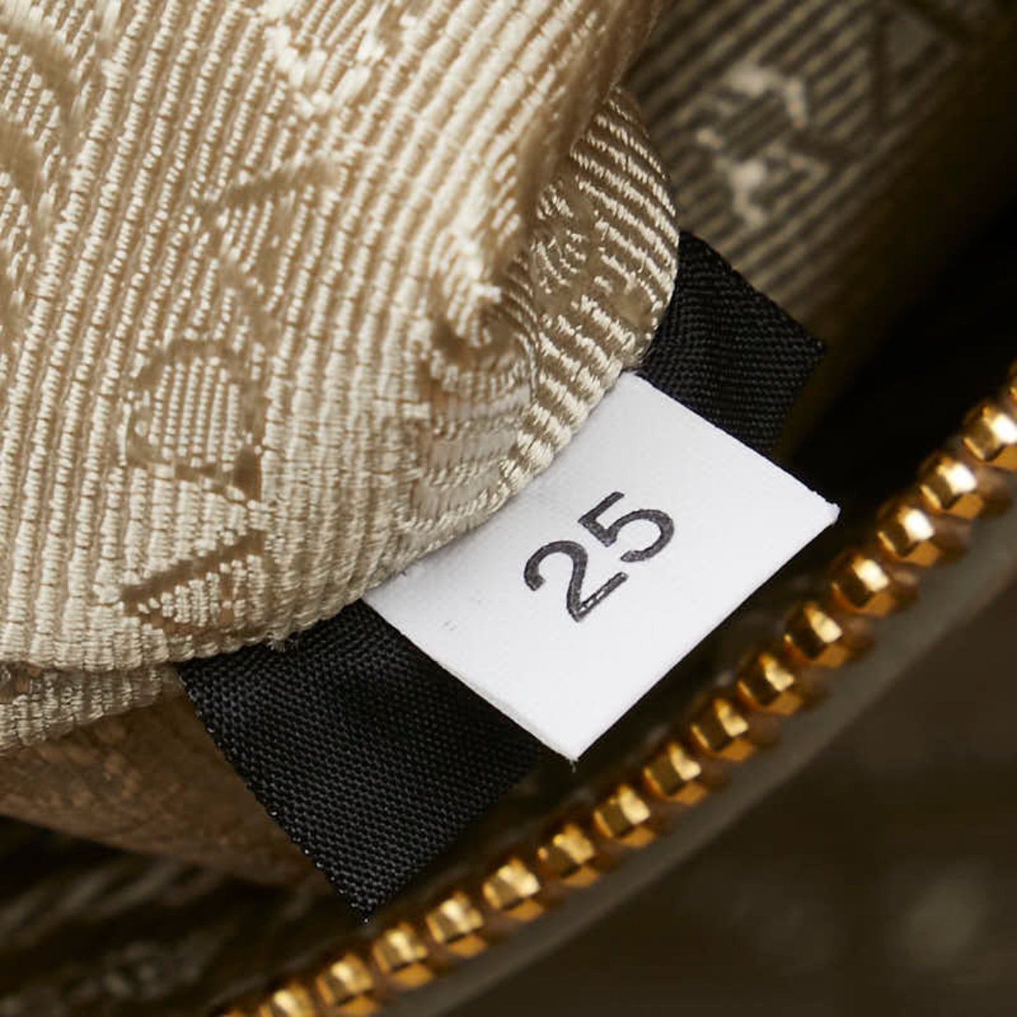 Prada Vitello, Beige, Leather, handbag