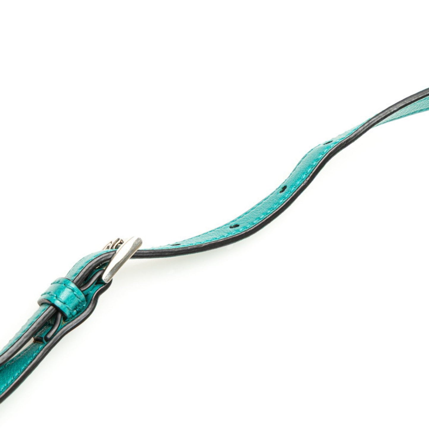 Prada Saffiano, Turquoise, Leather, handbag