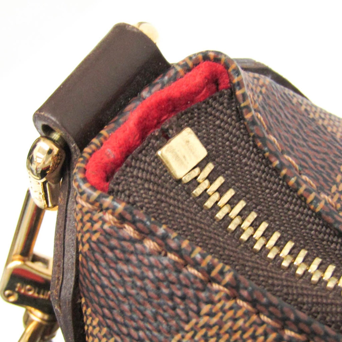 Louis Vuitton Evora, Brown, Canvas, handbag