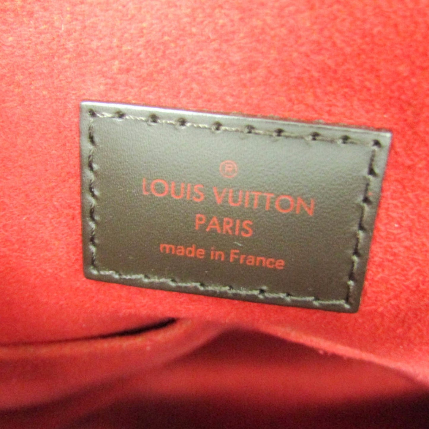 Louis Vuitton Evora, Brown, Canvas, handbag